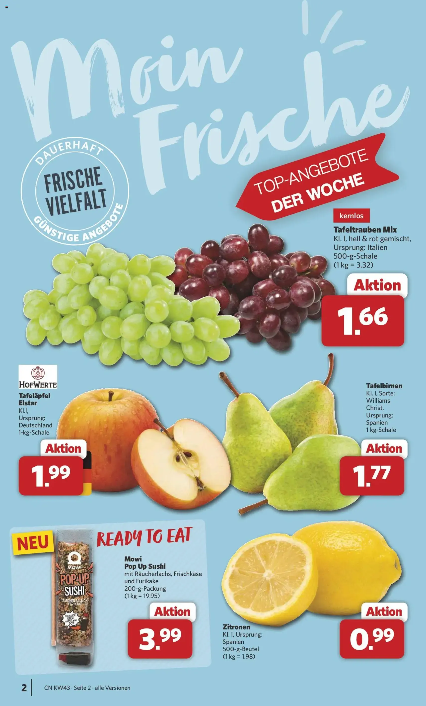 Combi Prospekt - Gültiger Prospekt ab 19.10.2026, Seite 2 von insgesamt 29