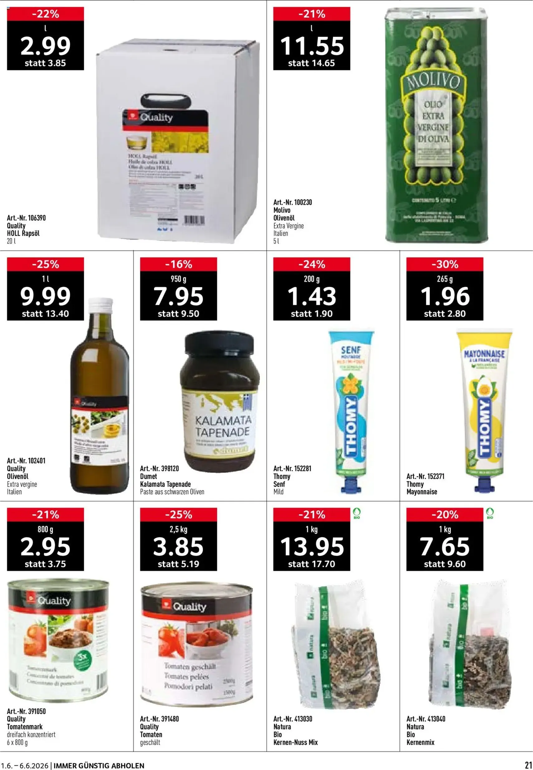 Prodega aktionen - Gültiger Prospekt ab 01.06.2026, Seite 21 von insgesamt 39
