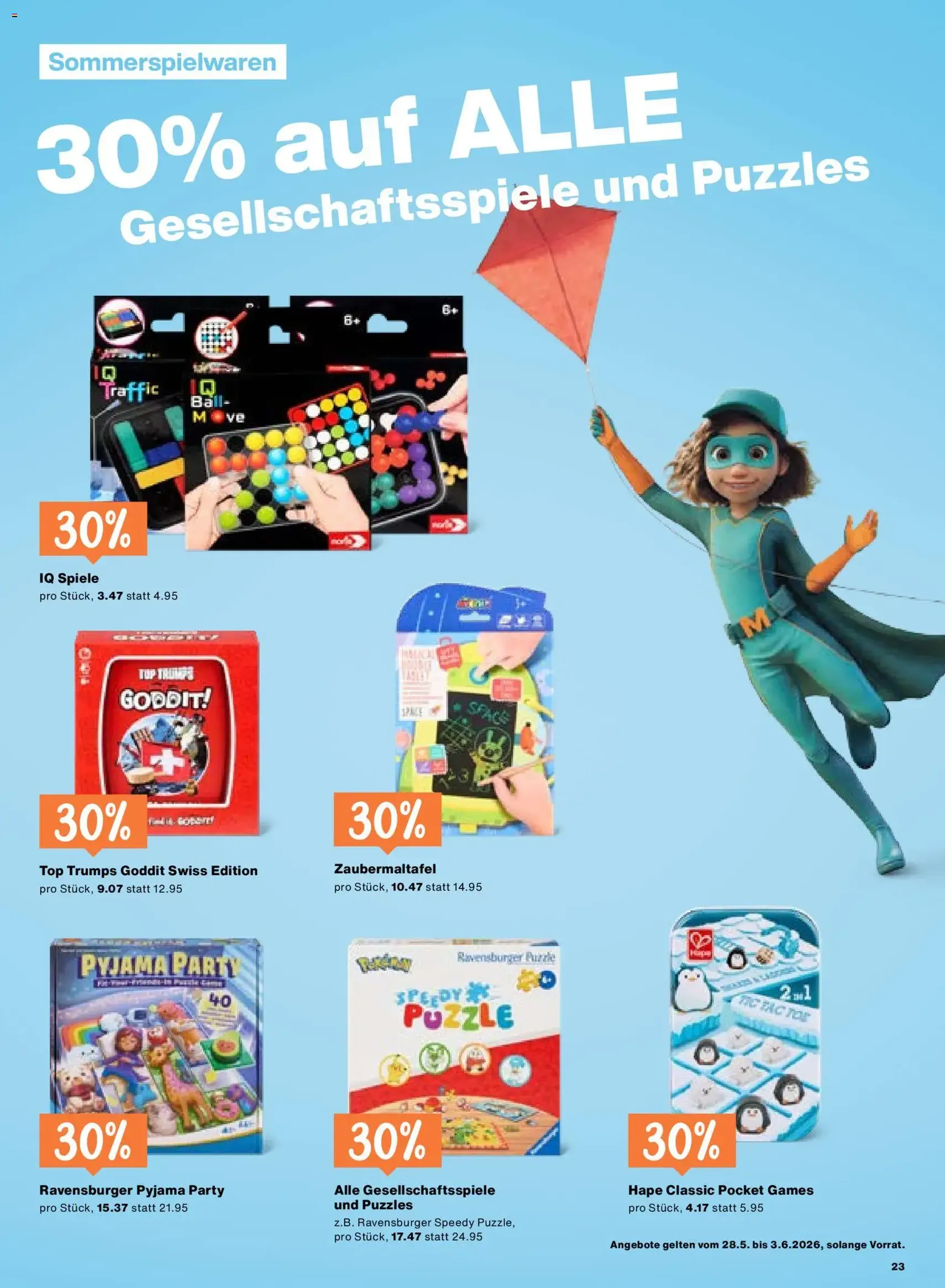 Migros aktionen - Gültiger Prospekt ab 28.05.2026, Seite 23 von insgesamt 24