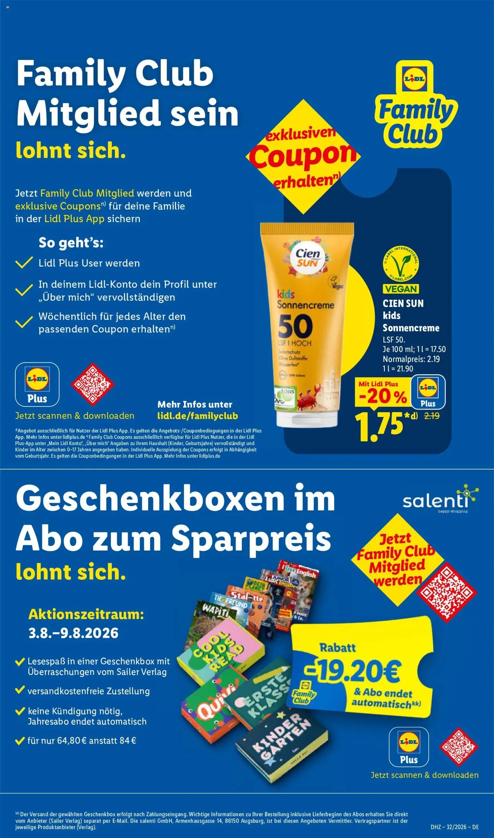 Lidl Prospekt - Gültiger Prospekt ab 03.08.2026, Seite 69 von insgesamt 69