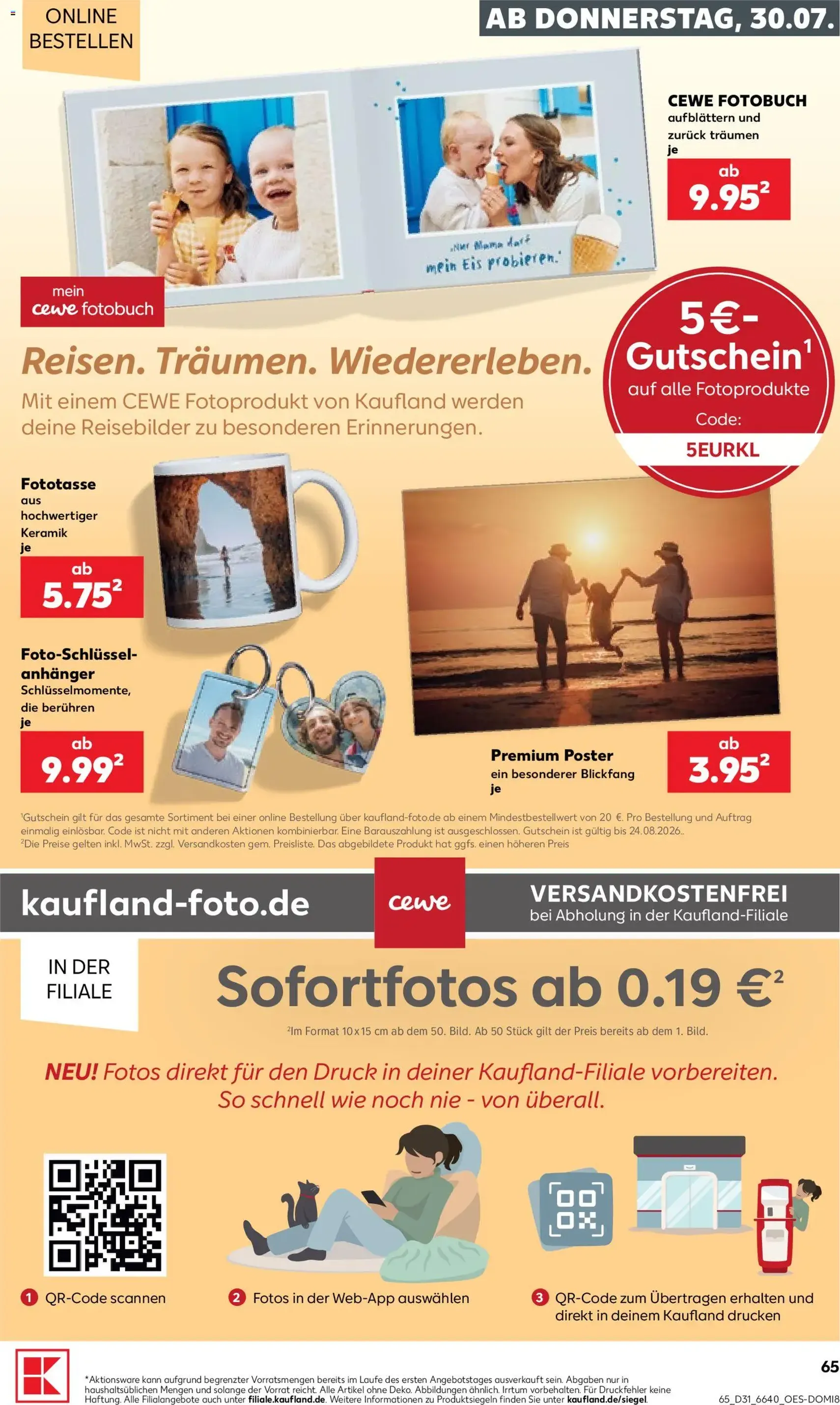 Kaufland Prospekt - Gültiger Prospekt ab 30.07.2026, Seite 65 von insgesamt 66