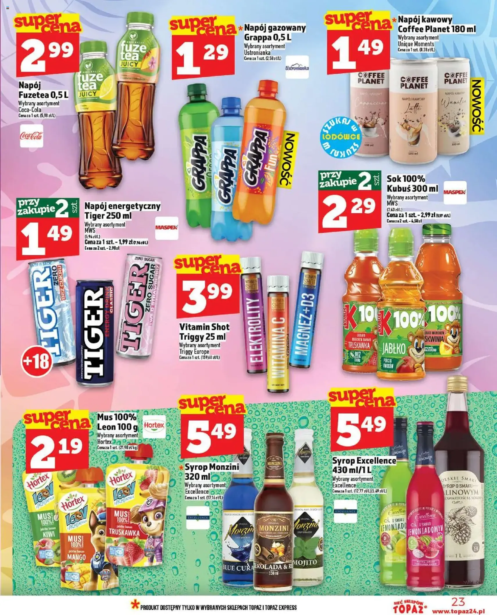 Topaz Gazetka - ważny gazetka od 30.10.2025 strona 23 z 28 Topaz Gazetka - ważny gazetka od 30.10.2025 strona 23 z 28