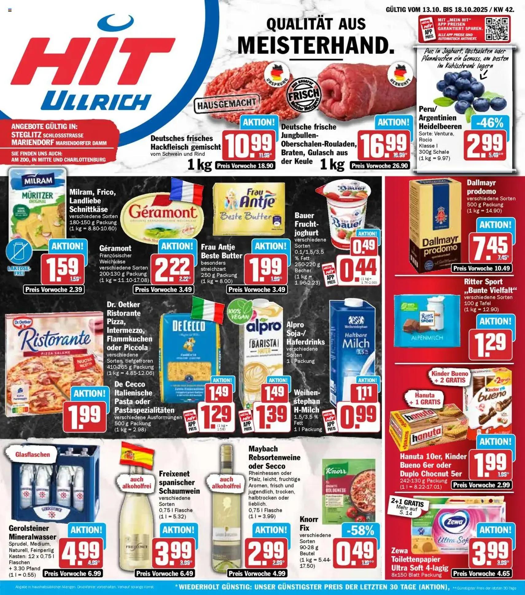 HIT Prospekt - Gültiger Prospekt ab 13.10.2025, Seite 1 von insgesamt 19
