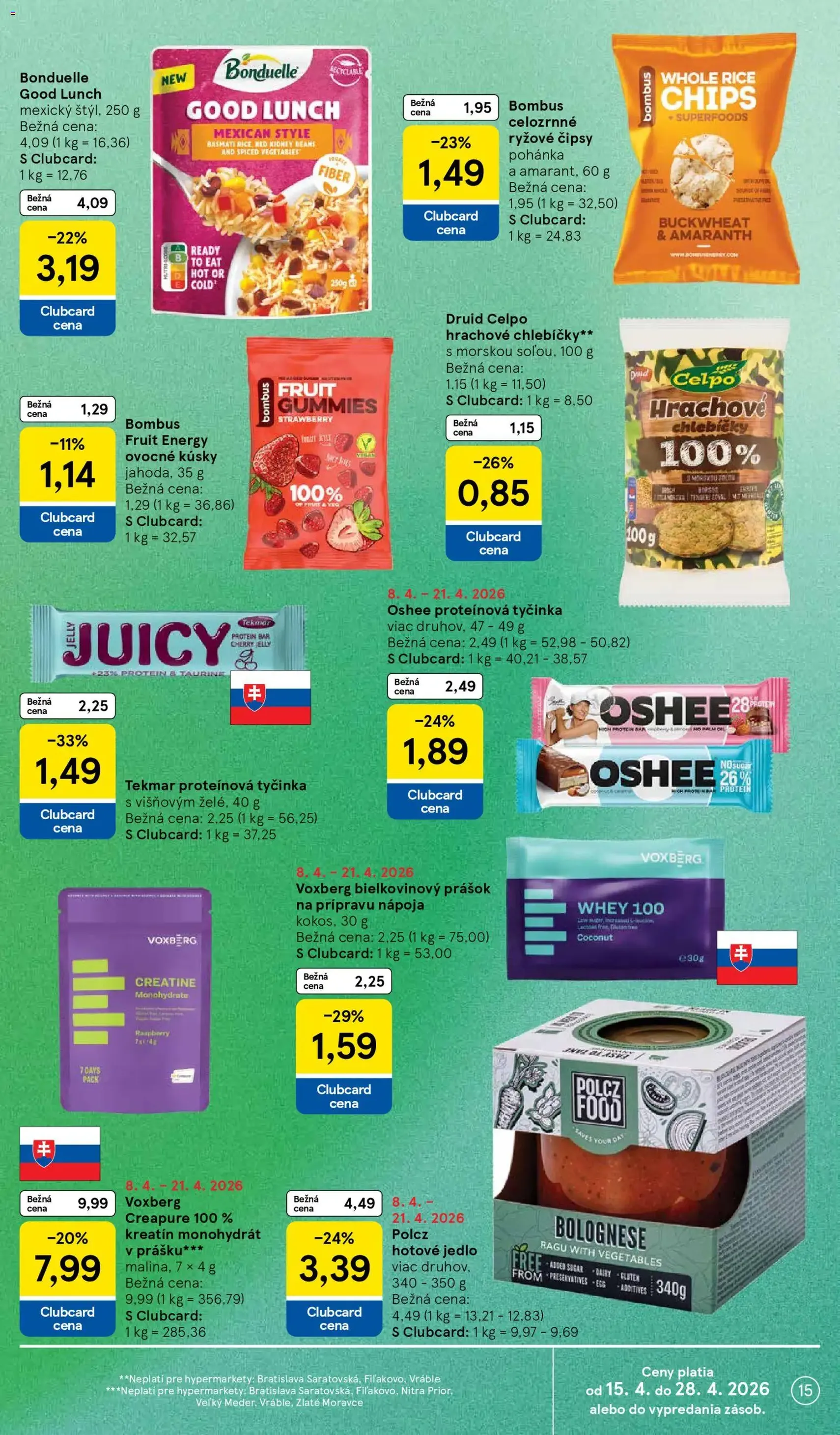 Tesco Hypermarket - leták - platný leták od 15.04.2026 strana 15 z 37