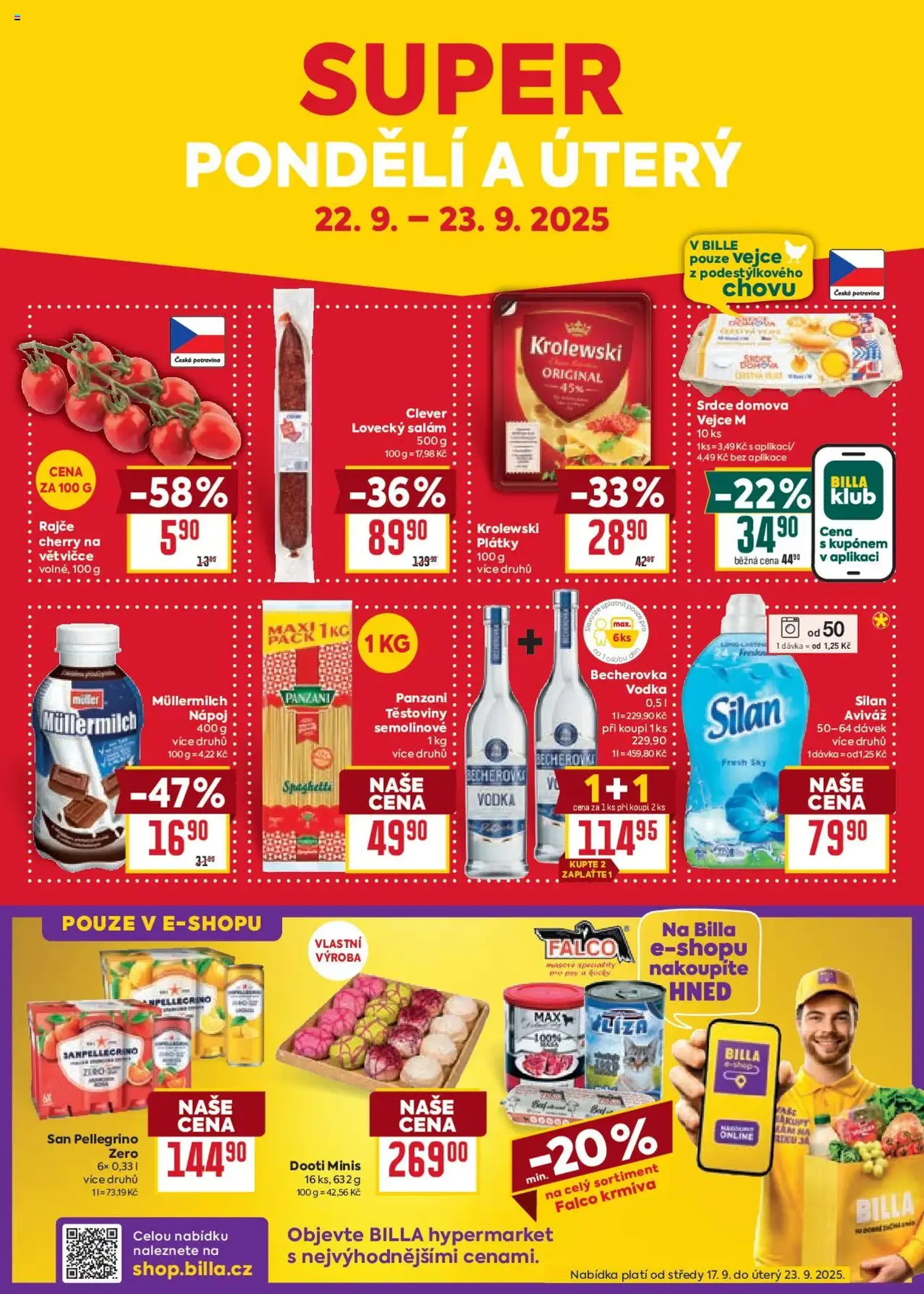 Billa Velký leták - platný leták od 17.09.2025 strana 32 z 34