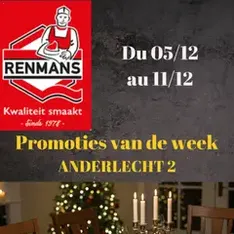 Renmans folder / publicité - voorvertoning van de folder geldig vanaf 05/12/2025