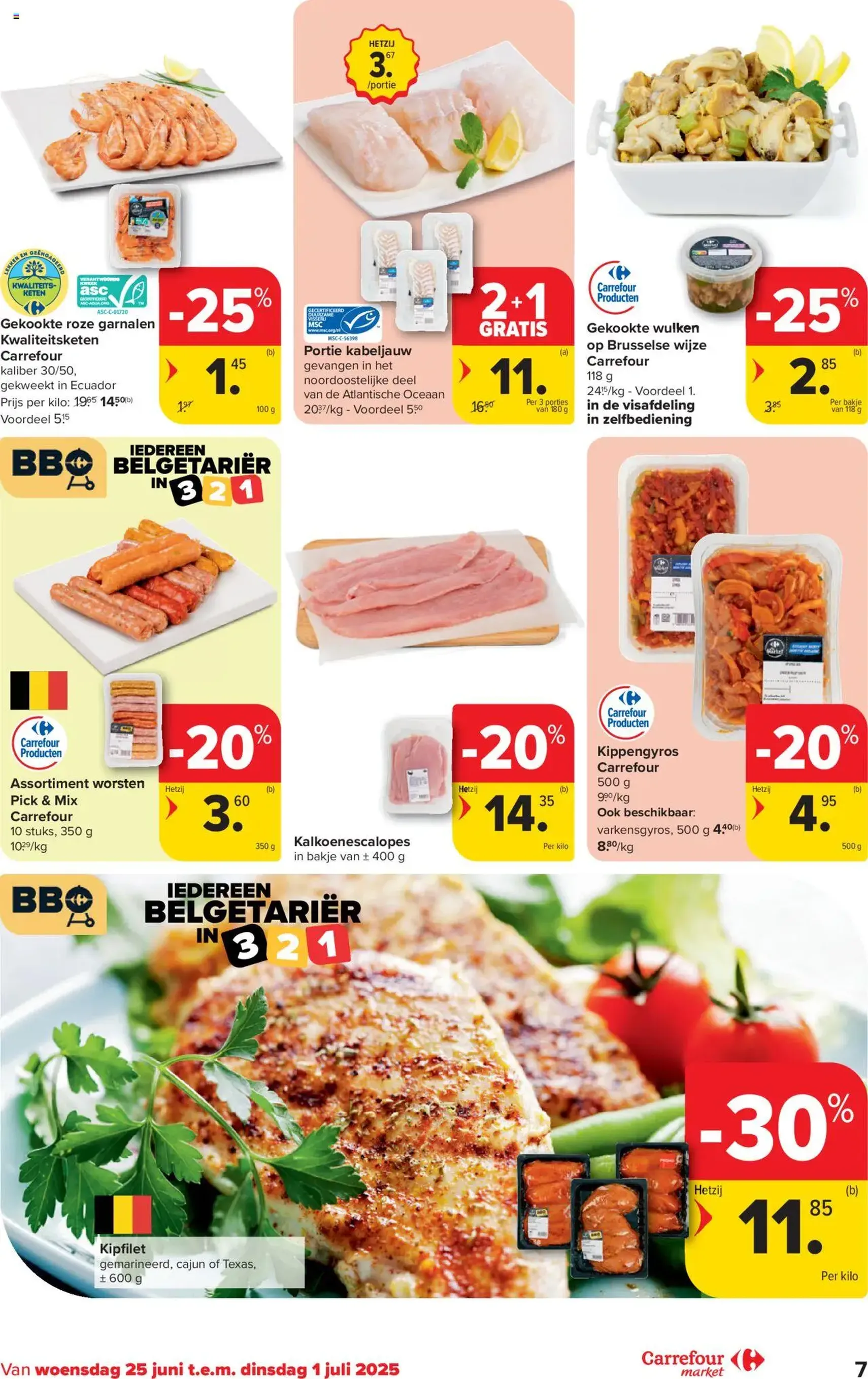 Carrefour market folder week 26 - geldige folder vanaf 25/06/2025 pagina 7 van 20