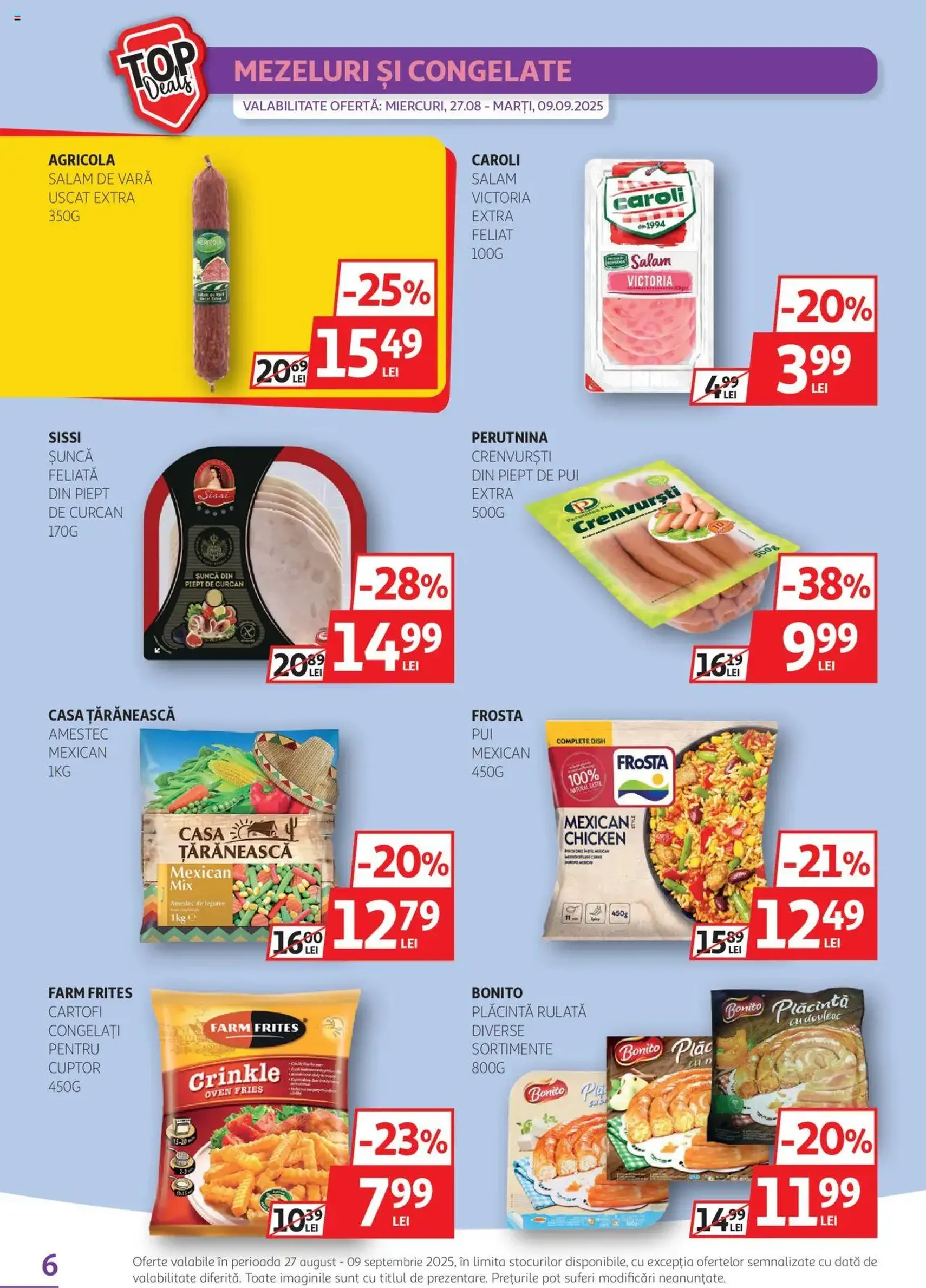 Catalog Auchan - cataloage valabile începând cu 27.08.2025 pagina 6 din 28 Catalog Auchan - cataloage valabile începând cu 27.08.2025 pagina 6 din 28