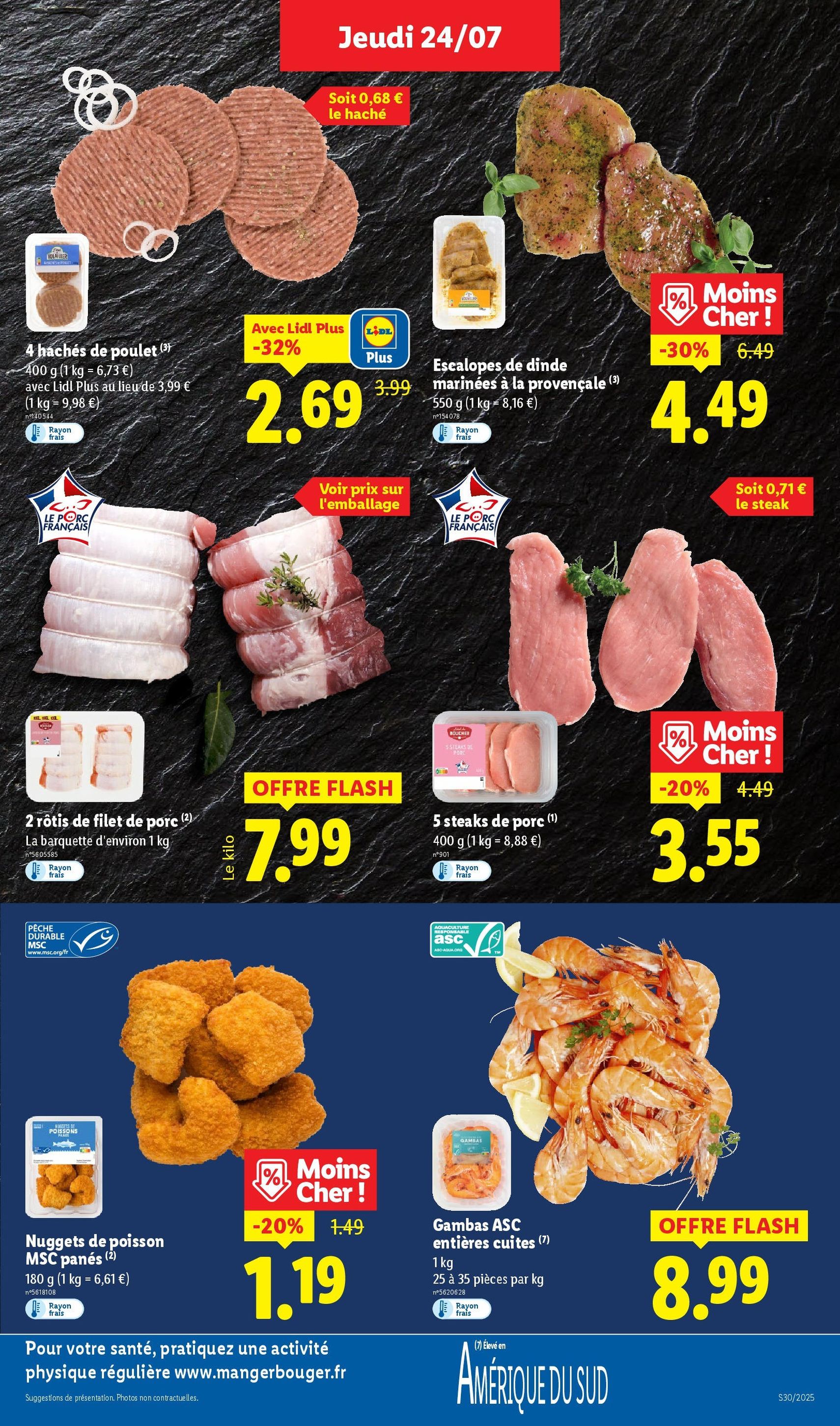 LIDL catalogue semaine 29 - brochure valable à partir du 24/07/2025, page 7 sur 73 LIDL catalogue semaine 29 - brochure valable à partir du 24/07/2025, page 7 sur 73