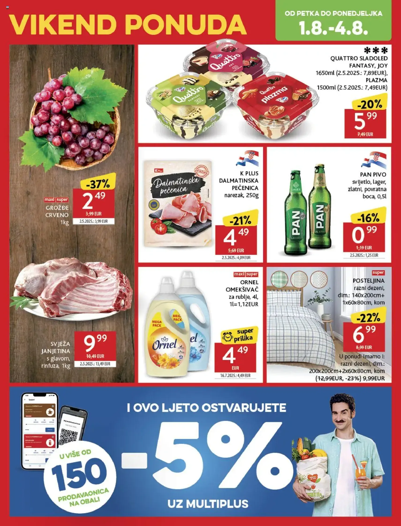 Konzum HR Akciós újság - 2025.07.30. érvényes szórólap 37 oldal 40 oldalból Konzum HR Akciós újság - 2025.07.30. érvényes szórólap 37 oldal 40 oldalból