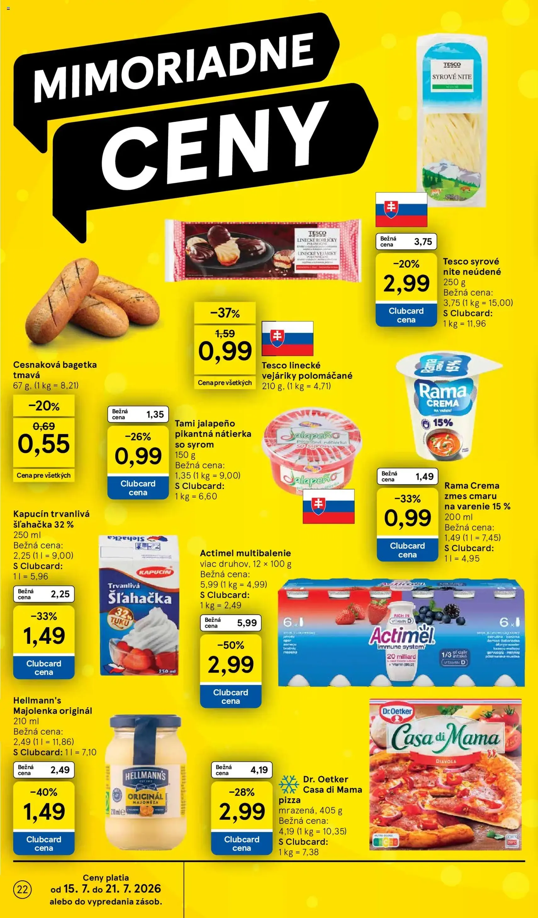 Tesco Hypermarket - leták - platný leták od 15.07.2026 strana 22 z 52
