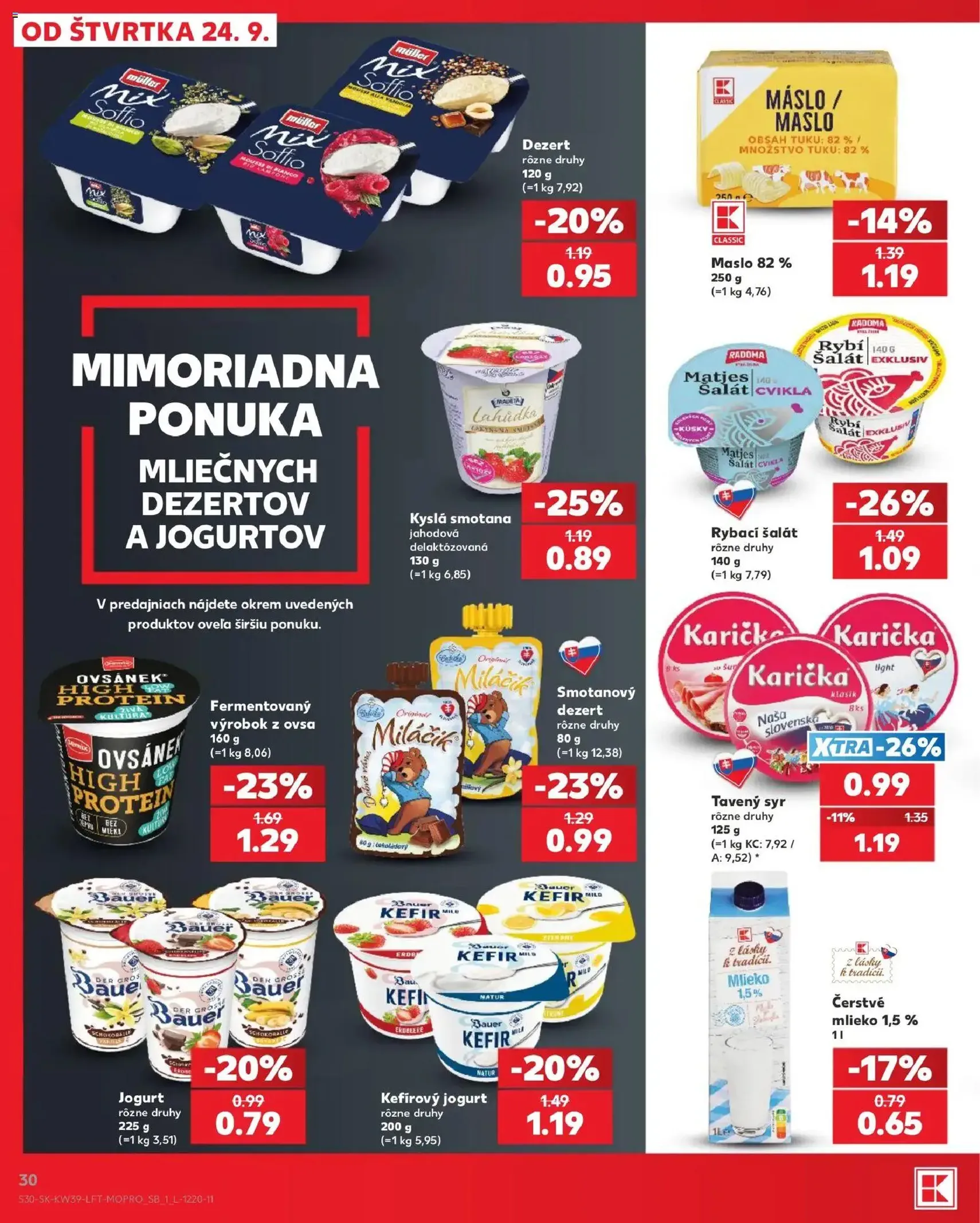 Kaufland leták - platný leták od 24.09.2026 strana 30 z 82