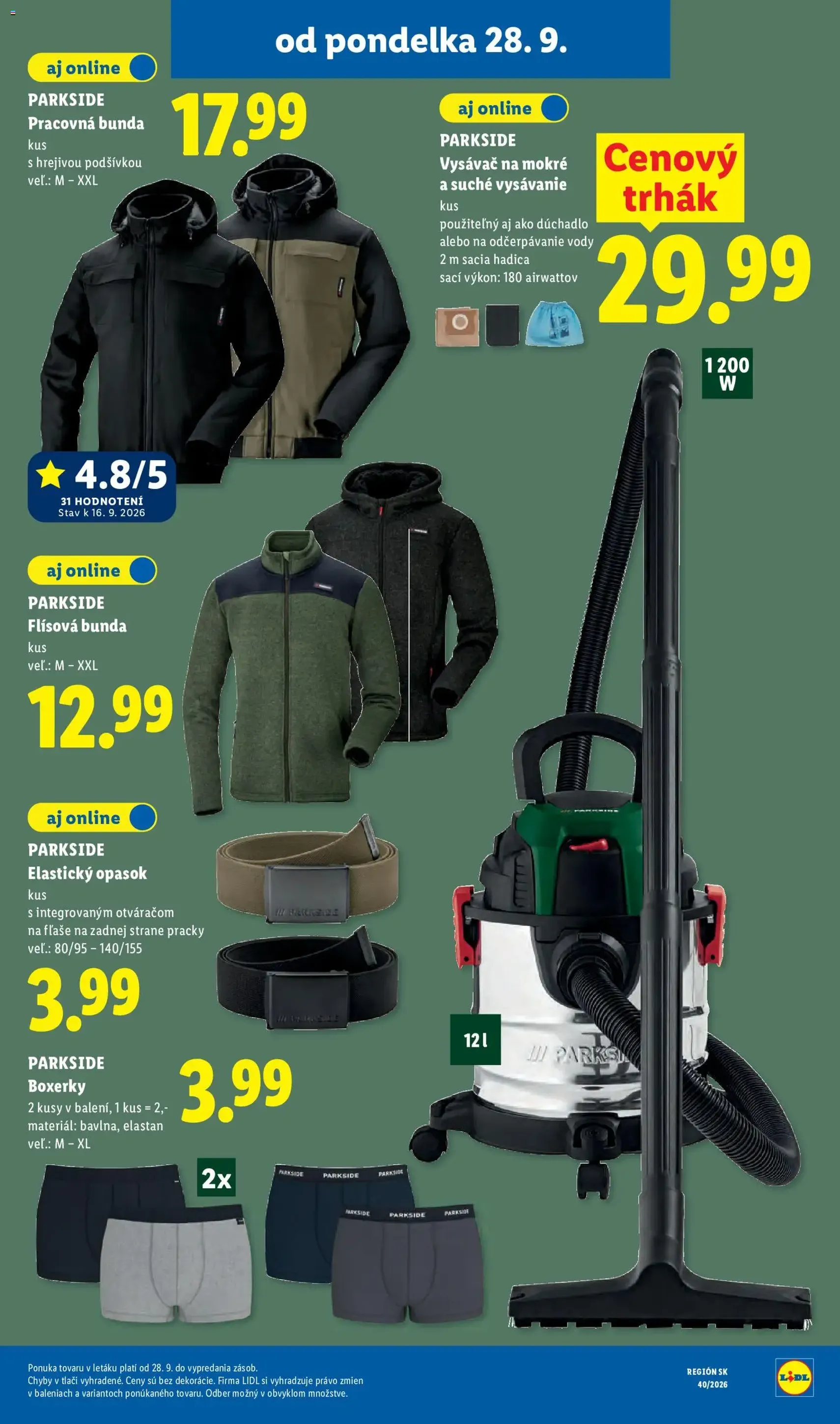 Lidl leták - platný leták od 28.09.2026 strana 55 z 100