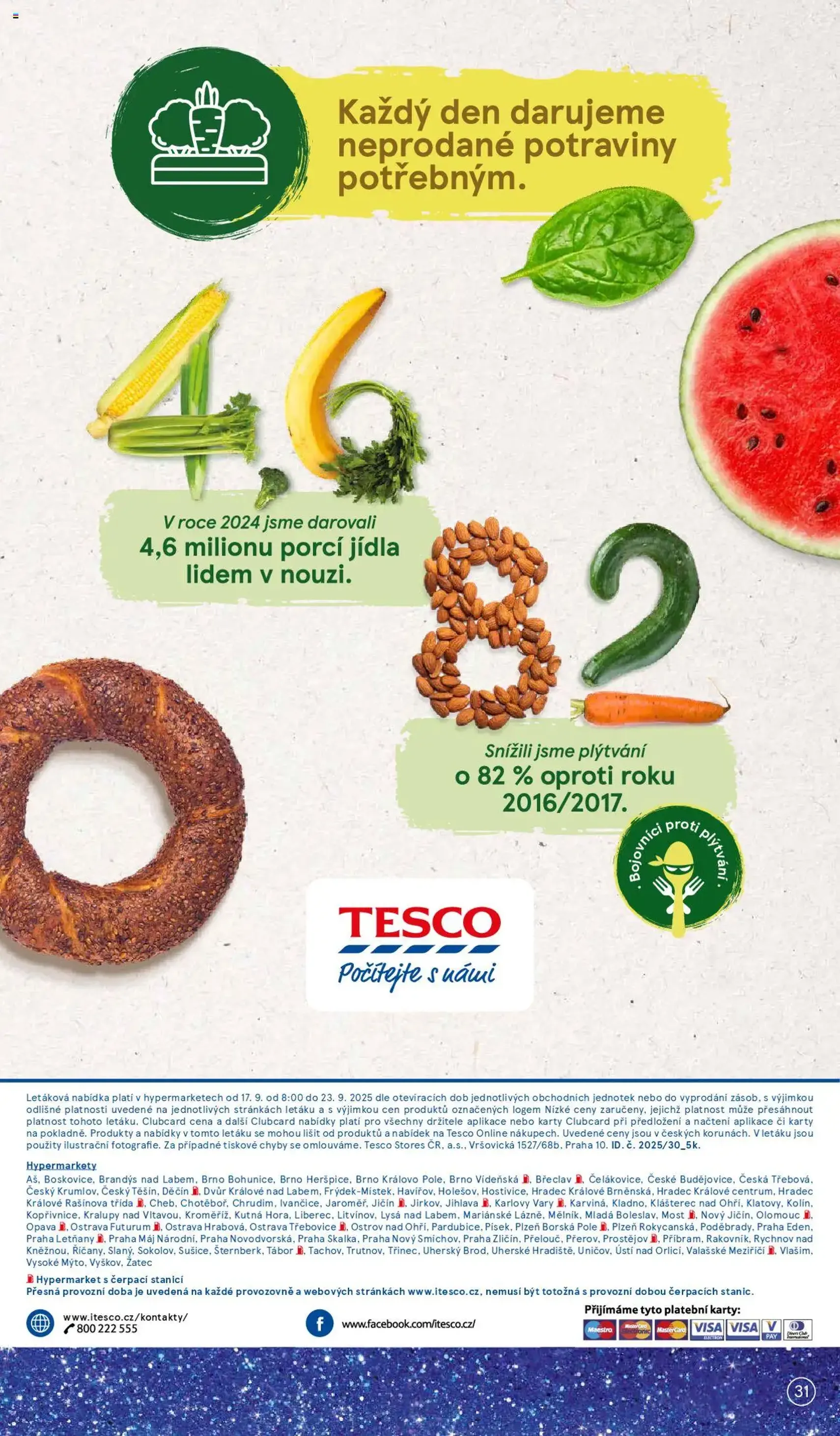 Tesco leták - Hypermarket - platný leták od 17.09.2025 strana 31 z 33