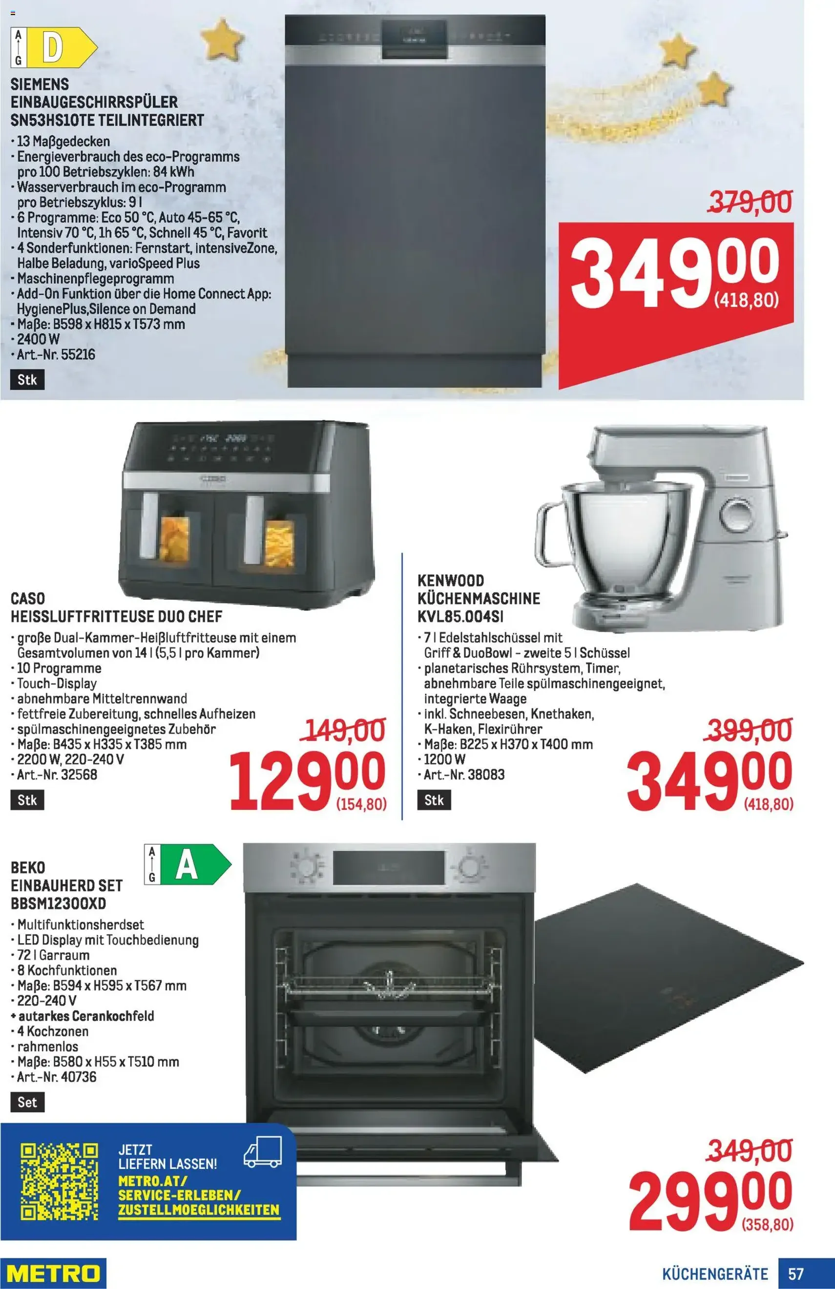 Metro angebote Profi - Gültiger Prospekt ab 11.12.2025, Seite 57 von insgesamt 72