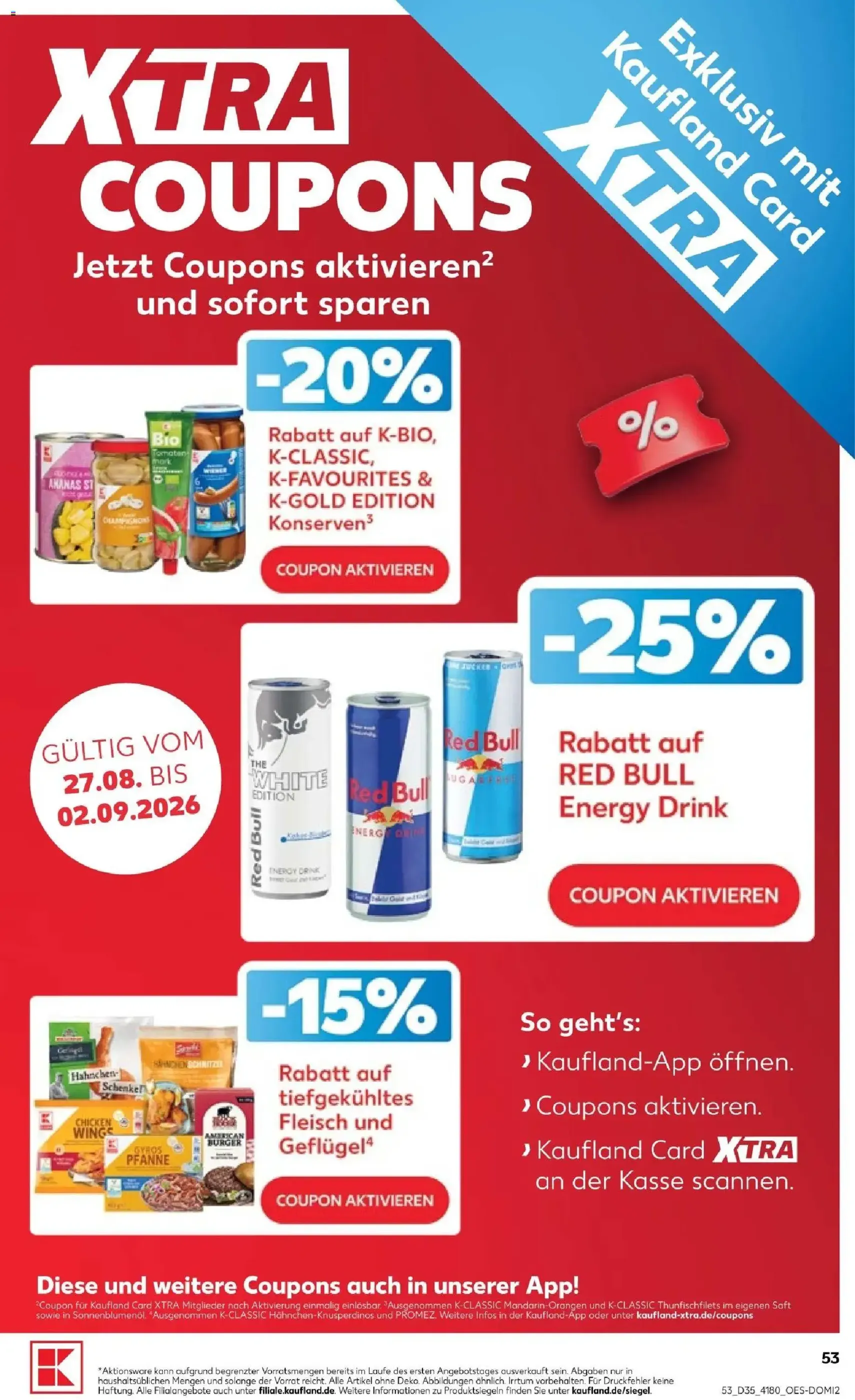 Kaufland Prospekt - Gültiger Prospekt ab 27.08.2026, Seite 53 von insgesamt 60
