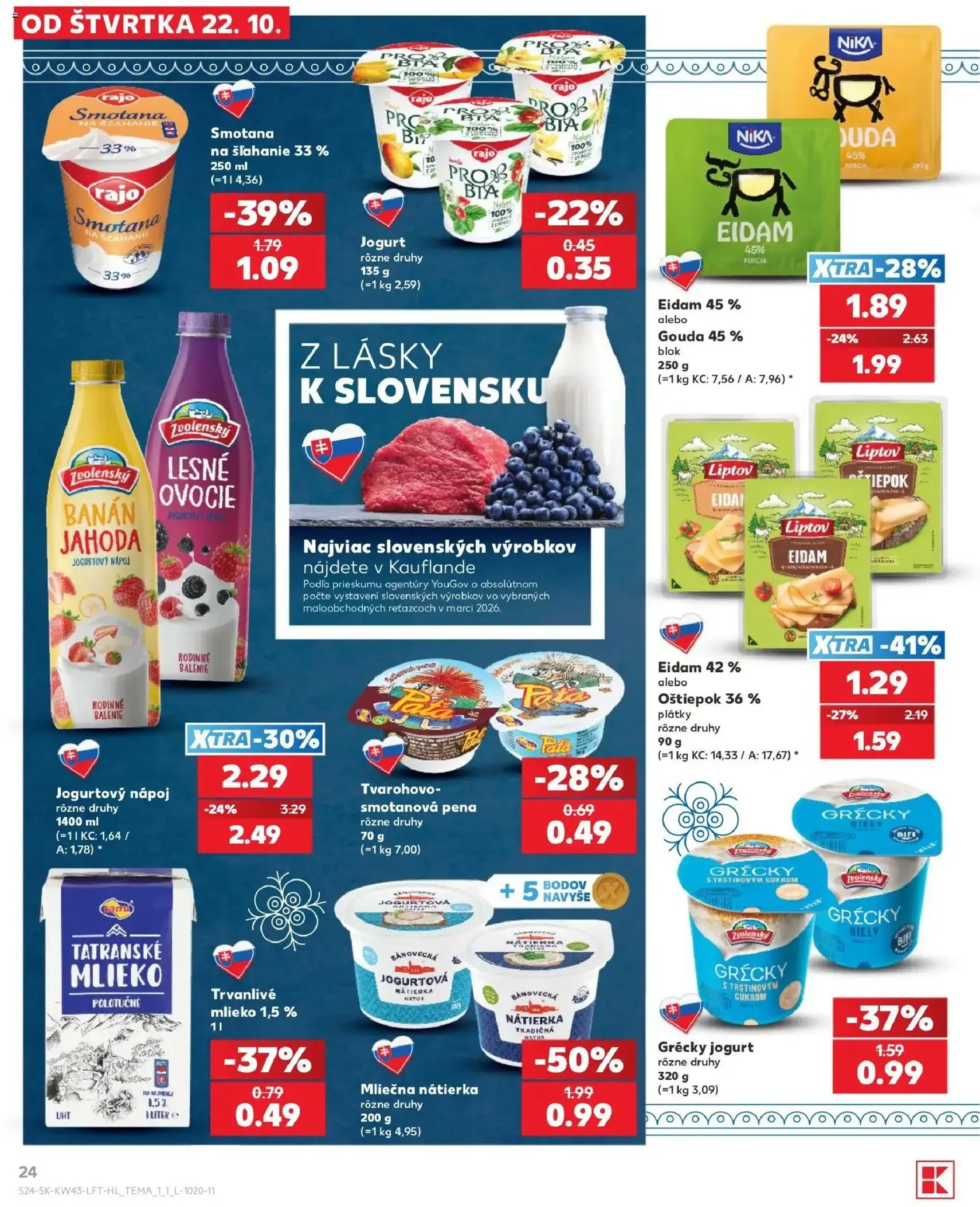 Kaufland leták - platný leták od 22.10.2026 strana 24 z 76