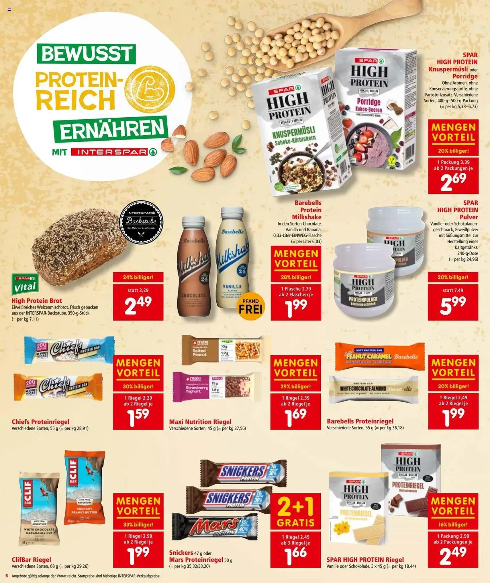 Interspar Flugblatt - Gültiger Prospekt ab 18.09.2025, Seite 6 von insgesamt 16