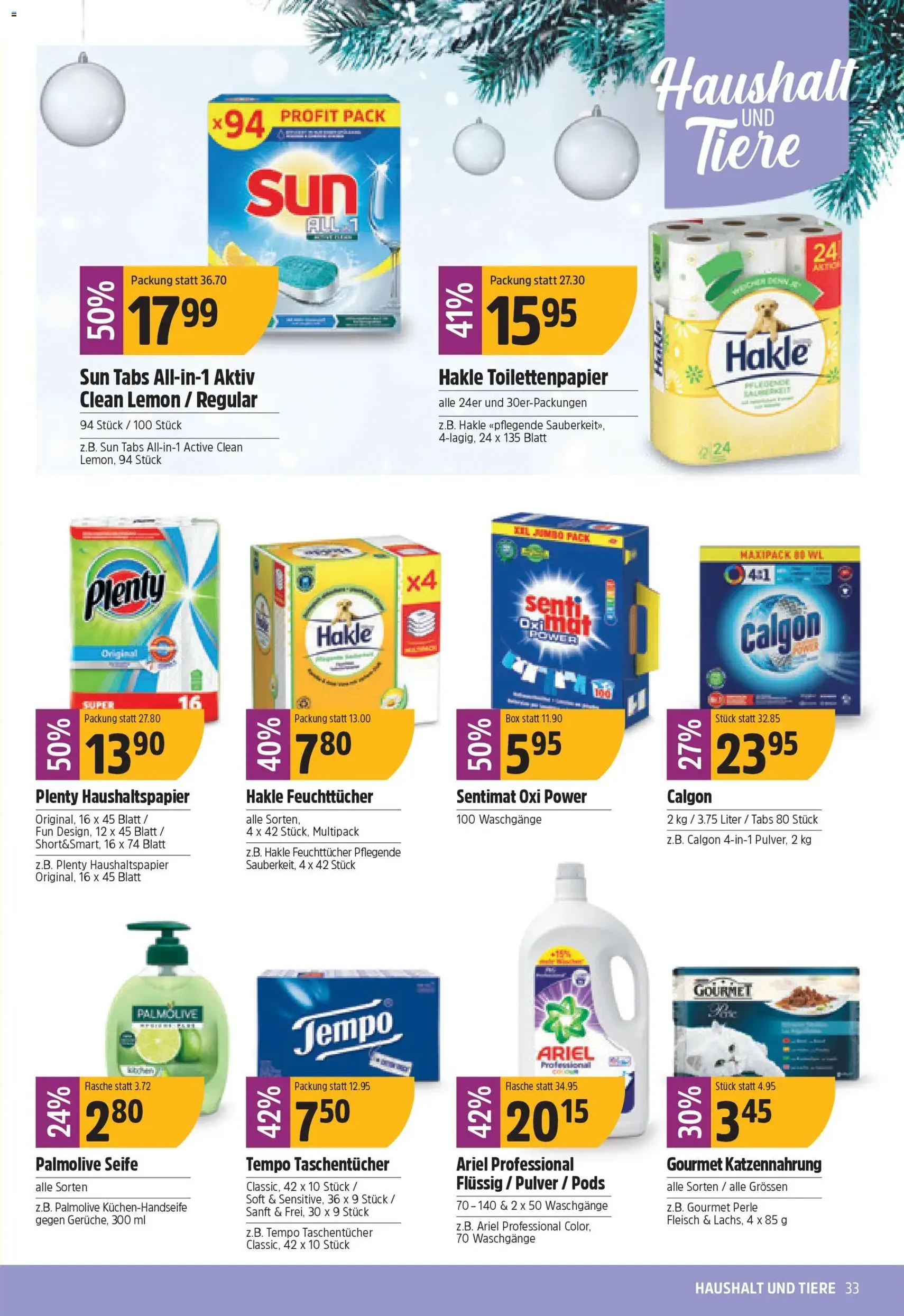 TopCC Aktionen - Gültiger Prospekt ab 15.12.2025, Seite 33 von insgesamt 36