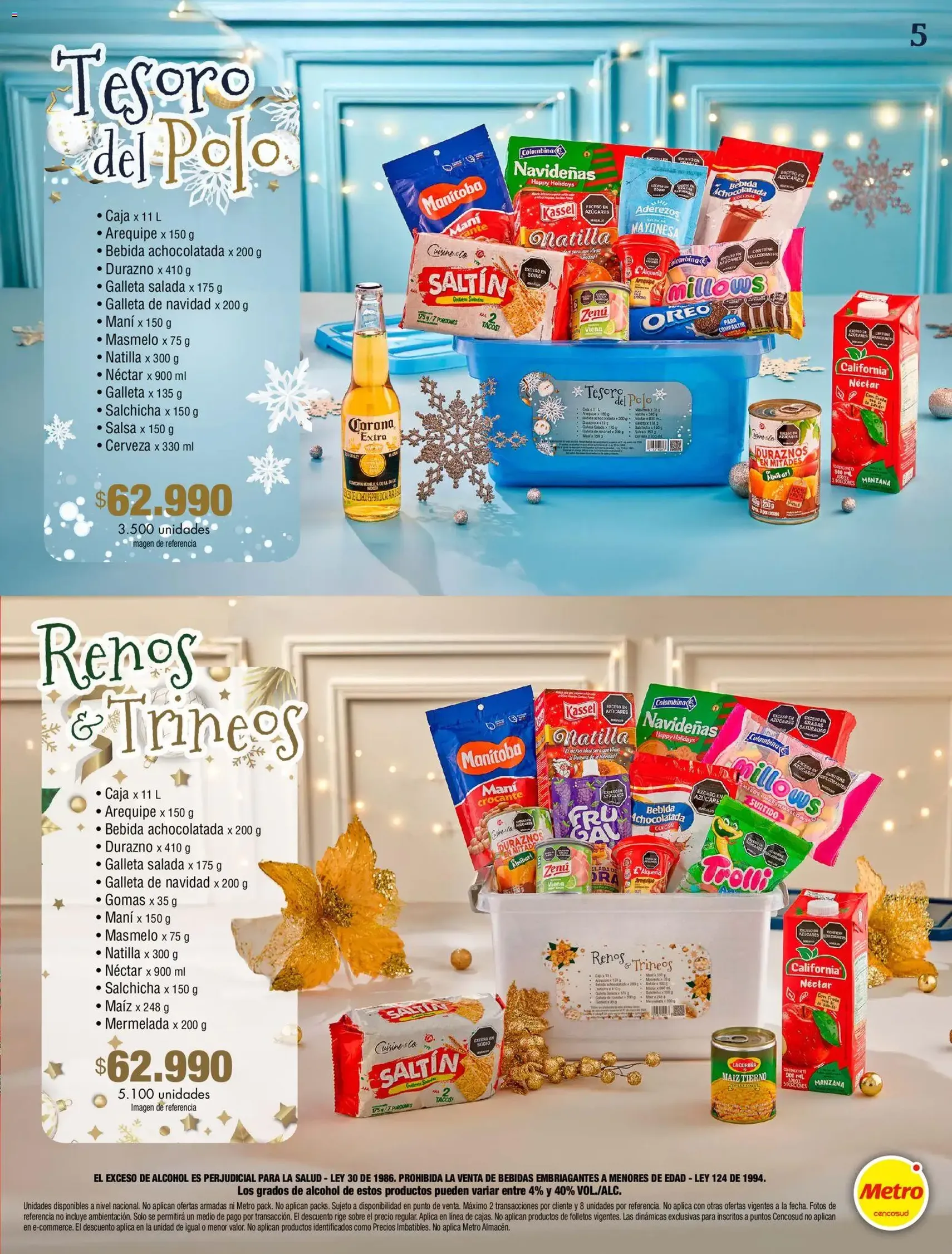 Metro - Anchetas Navideñas 2025 - folleto válido desde 13/11/2025 página 5 de 9