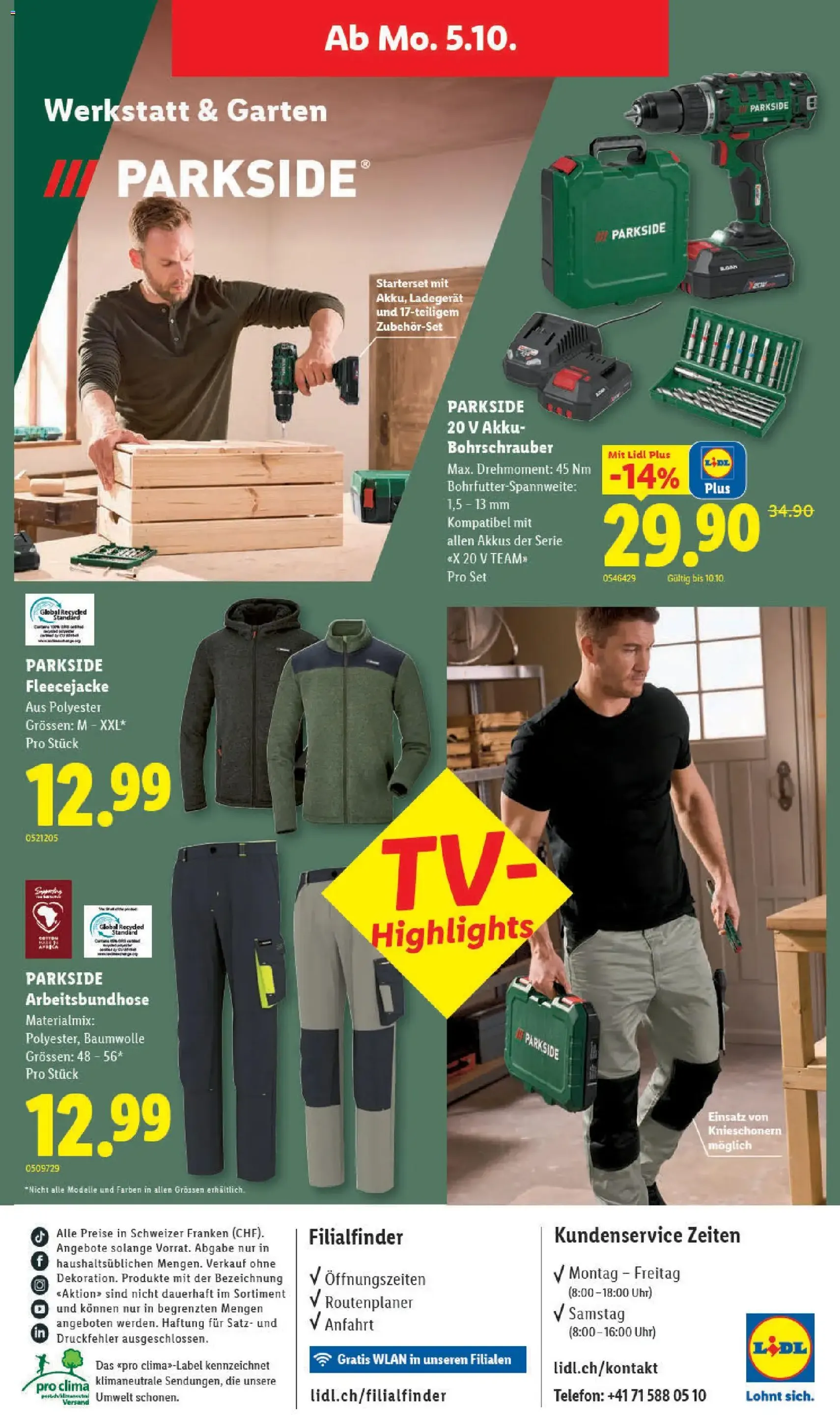 Lidl aktionen - Gültiger Prospekt ab 01.10.2026, Seite 32 von insgesamt 35
