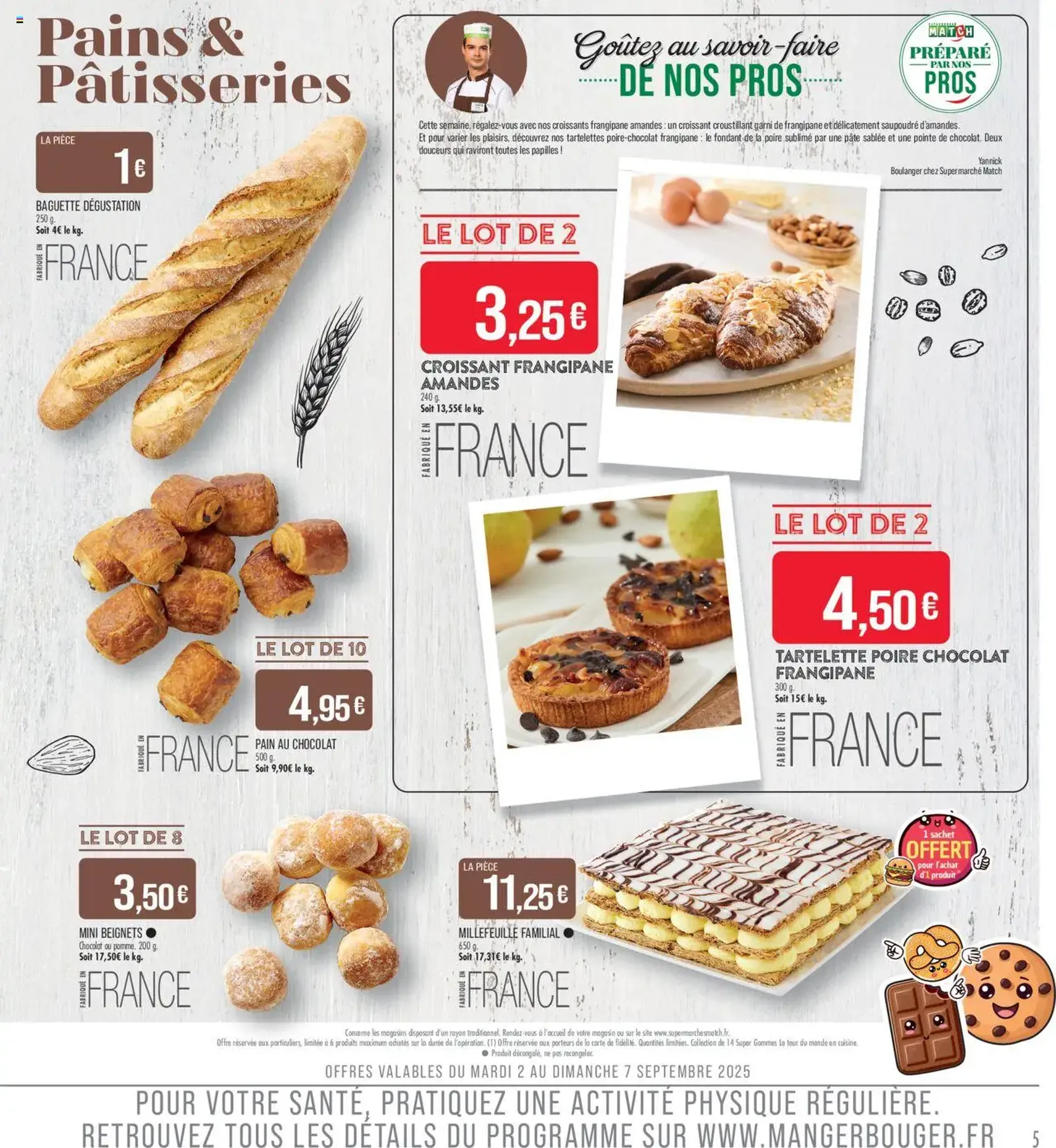 Match Supermarché catalogue - brochure valable à partir du 02/09/2025, page 5 sur 26 Match Supermarché catalogue - brochure valable à partir du 02/09/2025, page 5 sur 26