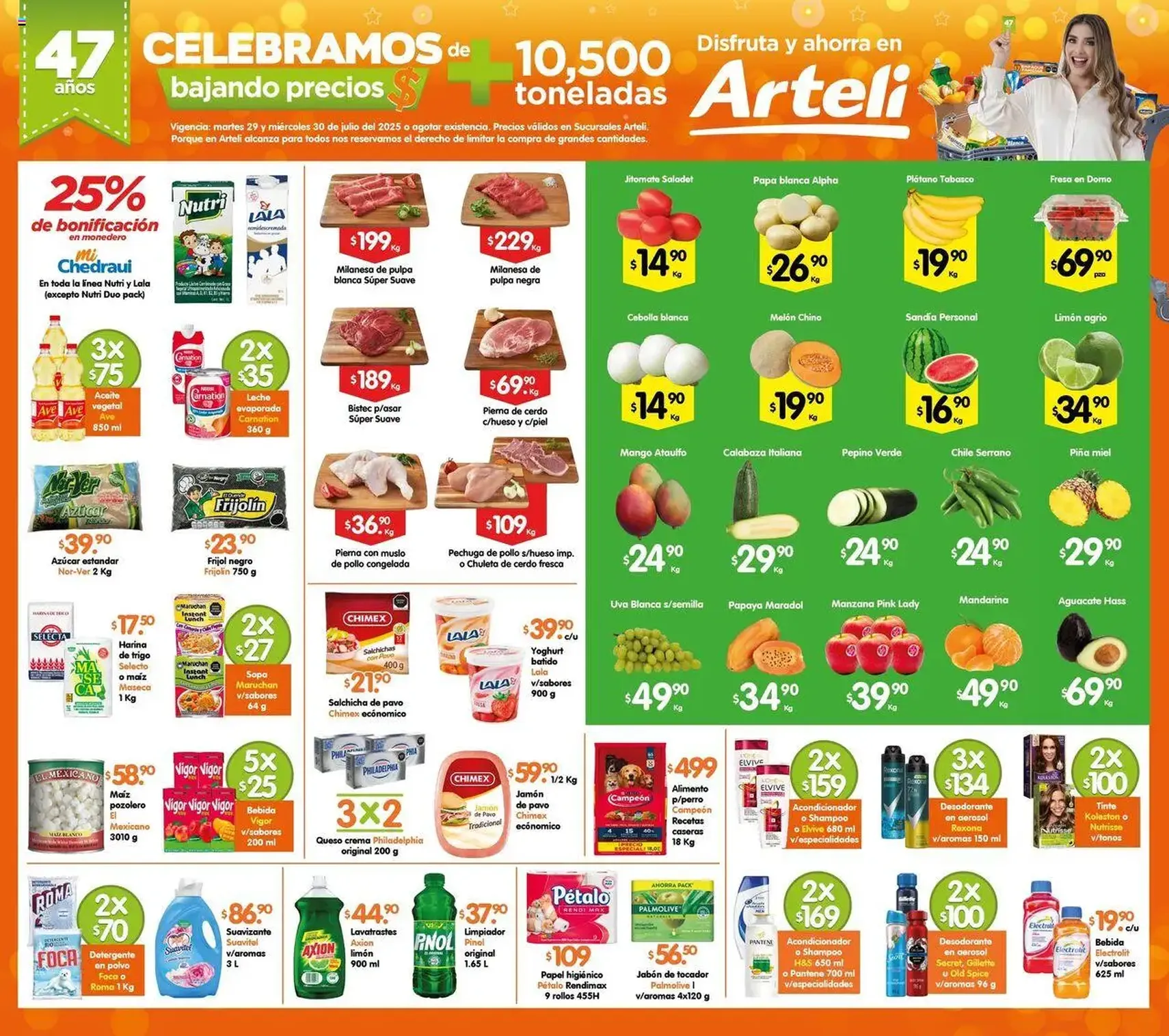 Arteli - Folleto Arteli - folleto válido desde 29/07/2025 página 1 de 1