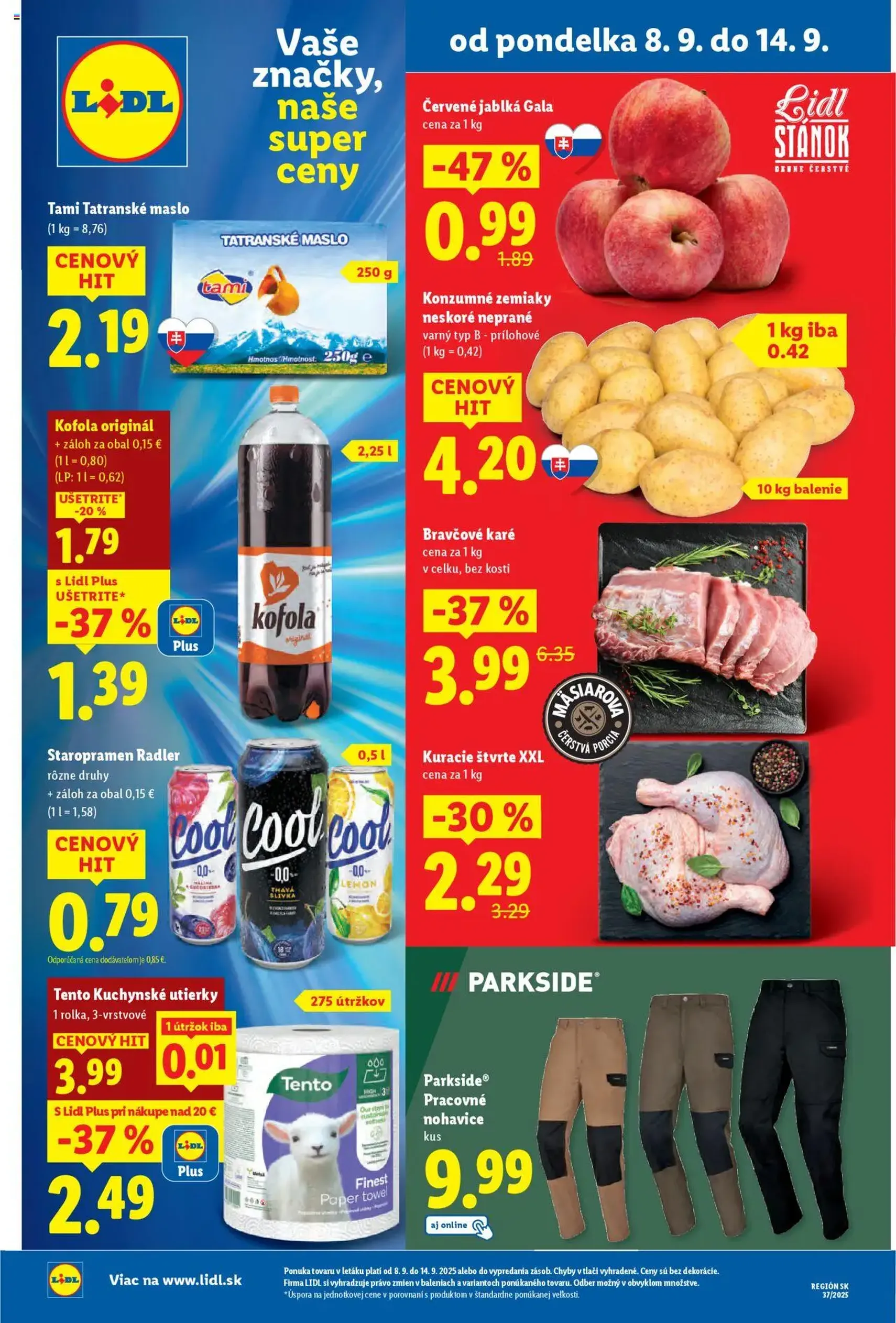 Lidl leták - platný leták od 08.09.2025 strana 1 z 91 Lidl leták - platný leták od 08.09.2025 strana 1 z 91