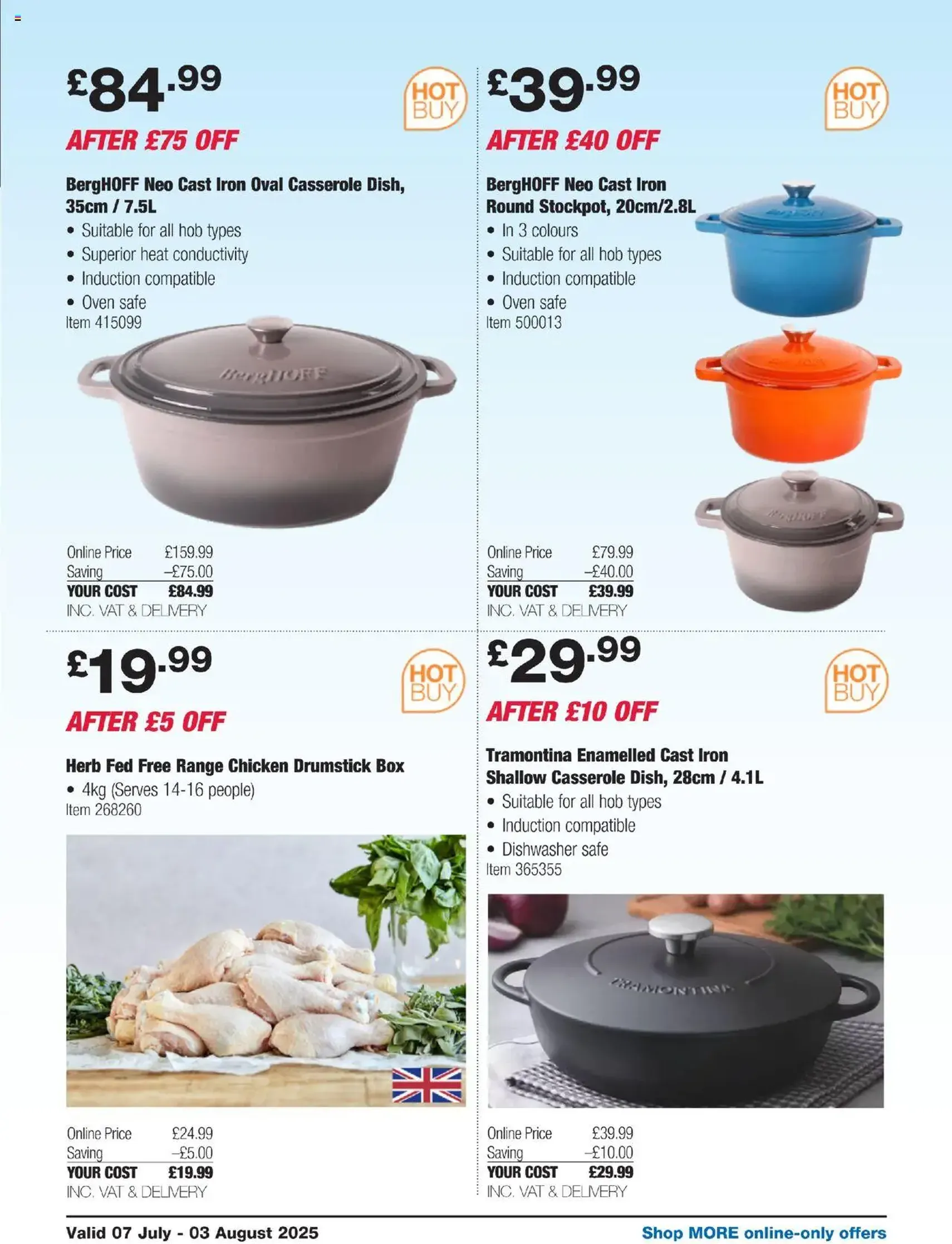 Costco - ENGLAND ONLY - valid flyer from 07/07/2025, page 33 of 36