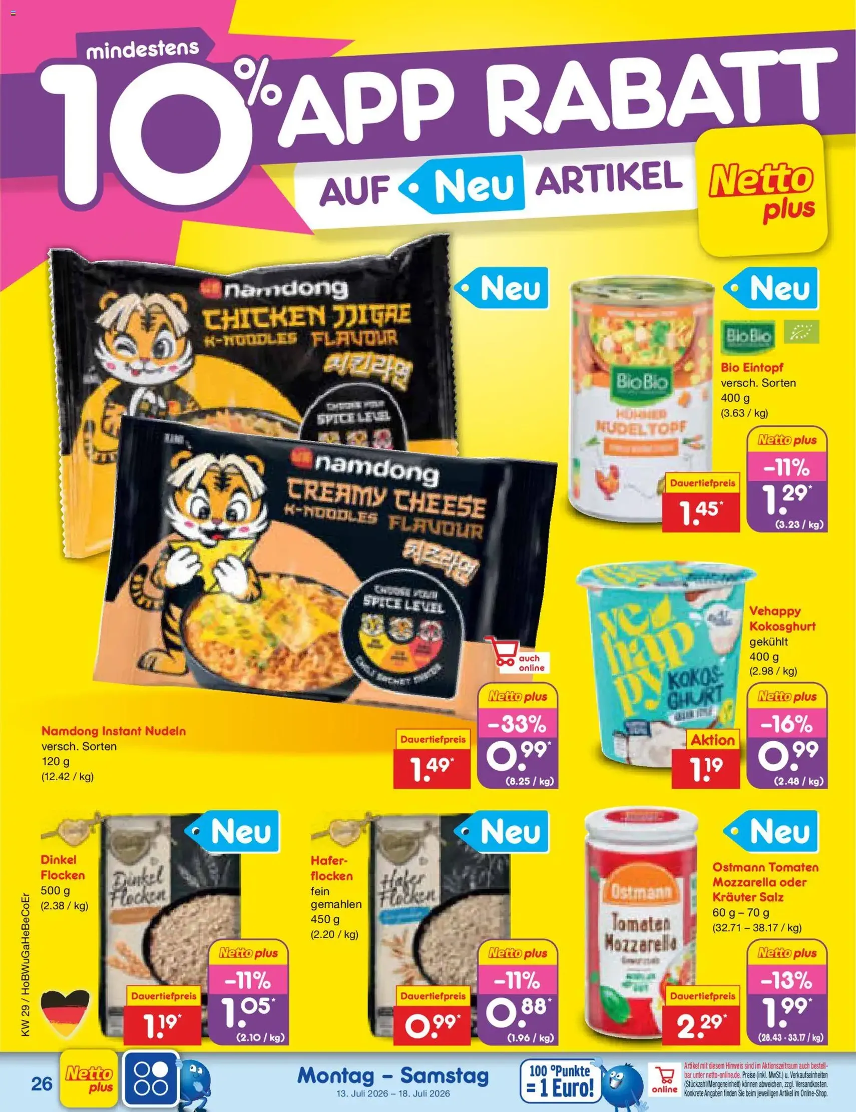 Netto Marken-Discount Prospekt - Gültiger Prospekt ab 13.07.2026, Seite 36 von insgesamt 73