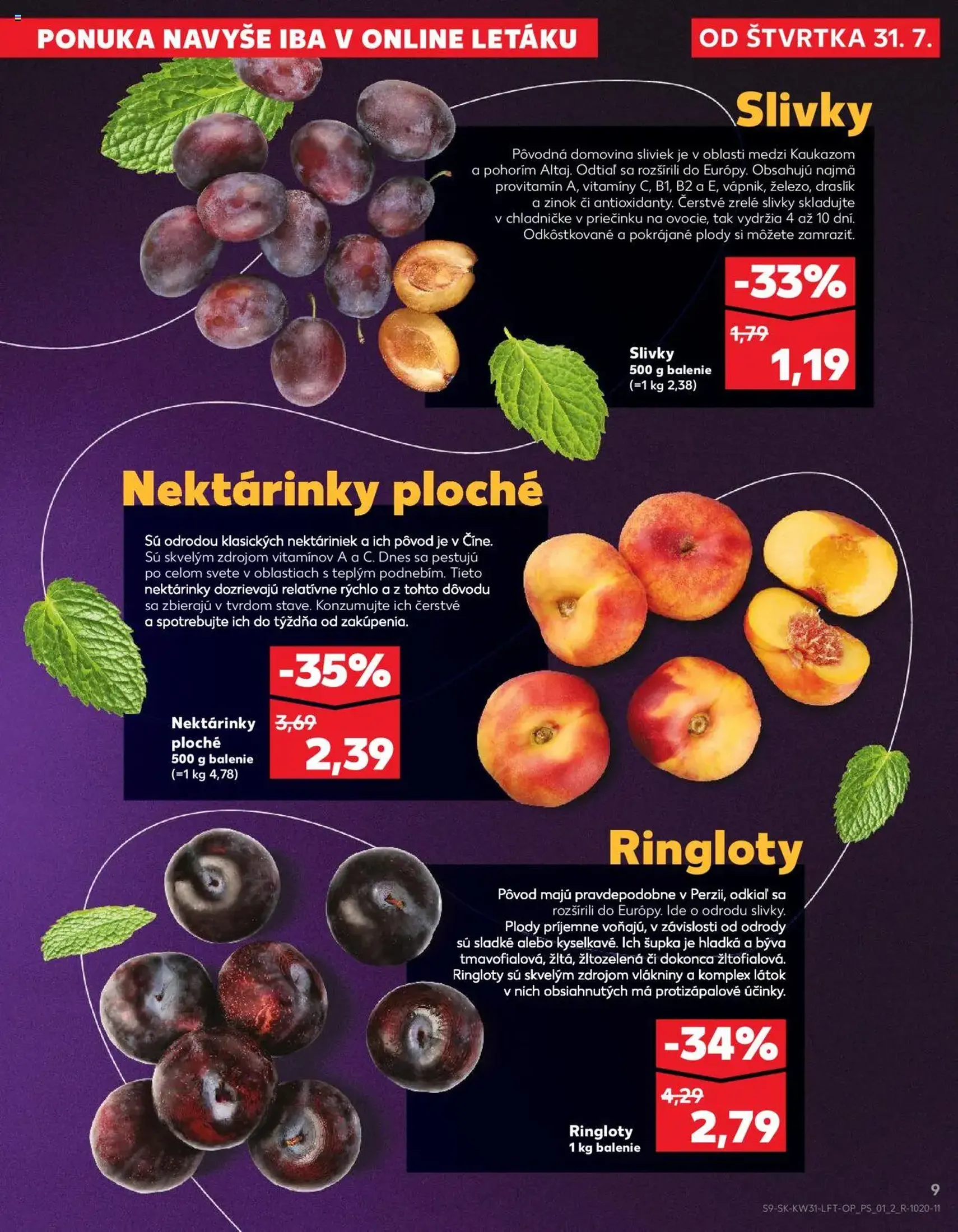Kaufland Bratislava-Dúbravka - platný leták od 31.07.2025 strana 9 z 76
