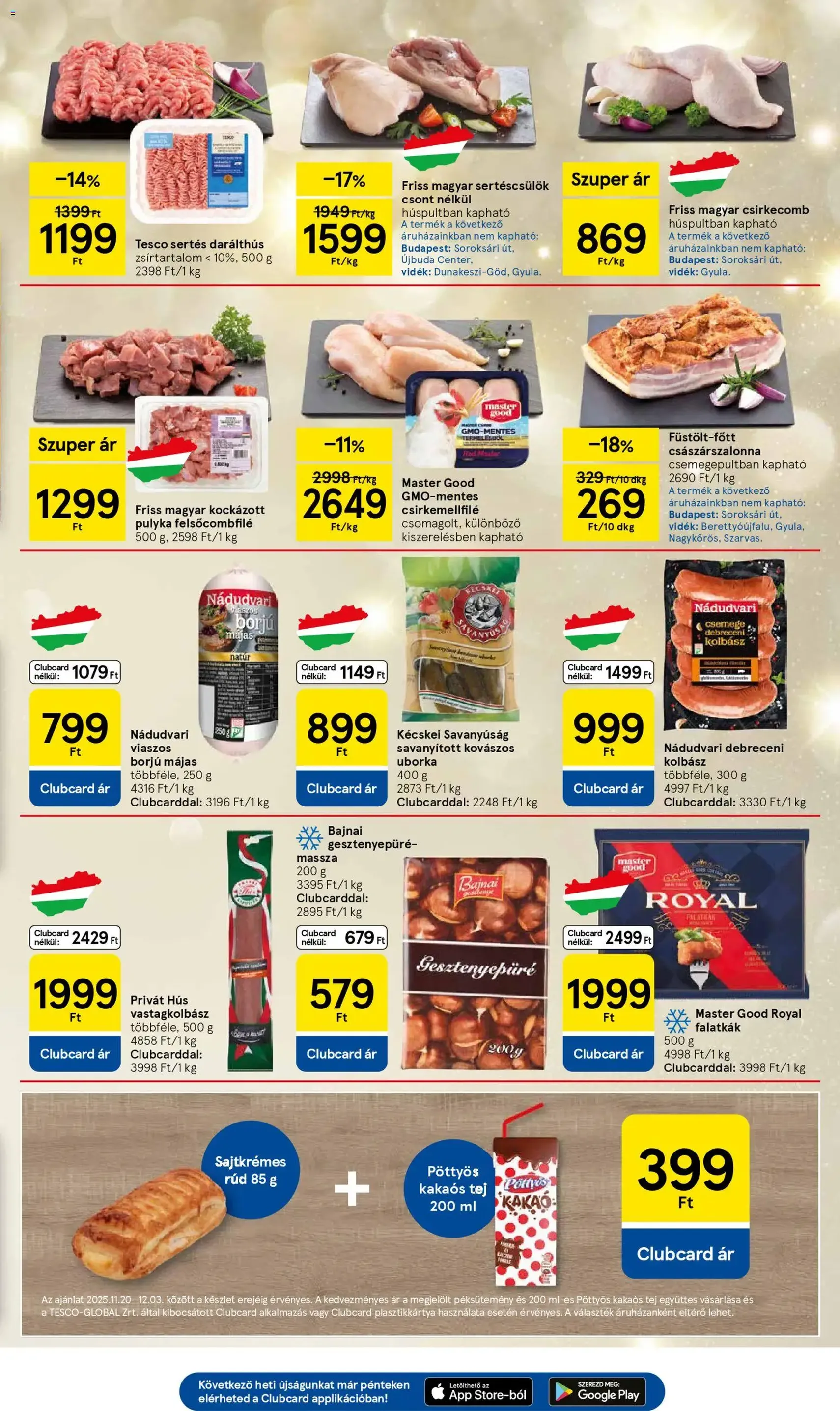 Tesco Hipermarket - Black Friday - 2025.11.20. érvényes szórólap 3 oldal 36 oldalból