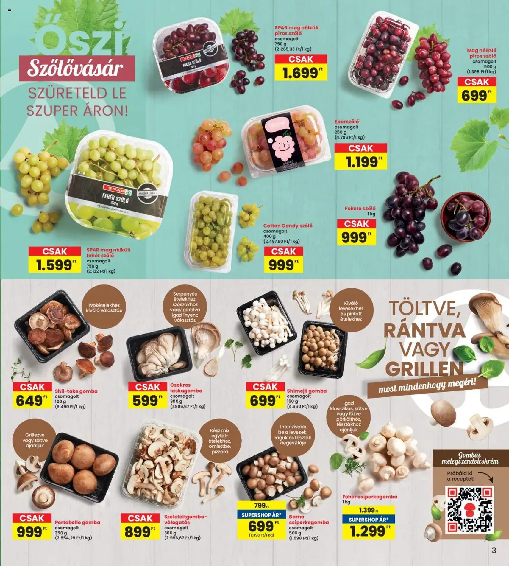 Interspar Akciós újság - 2025.09.11. érvényes szórólap 3 oldal 20 oldalból Interspar Akciós újság - 2025.09.11. érvényes szórólap 3 oldal 20 oldalból