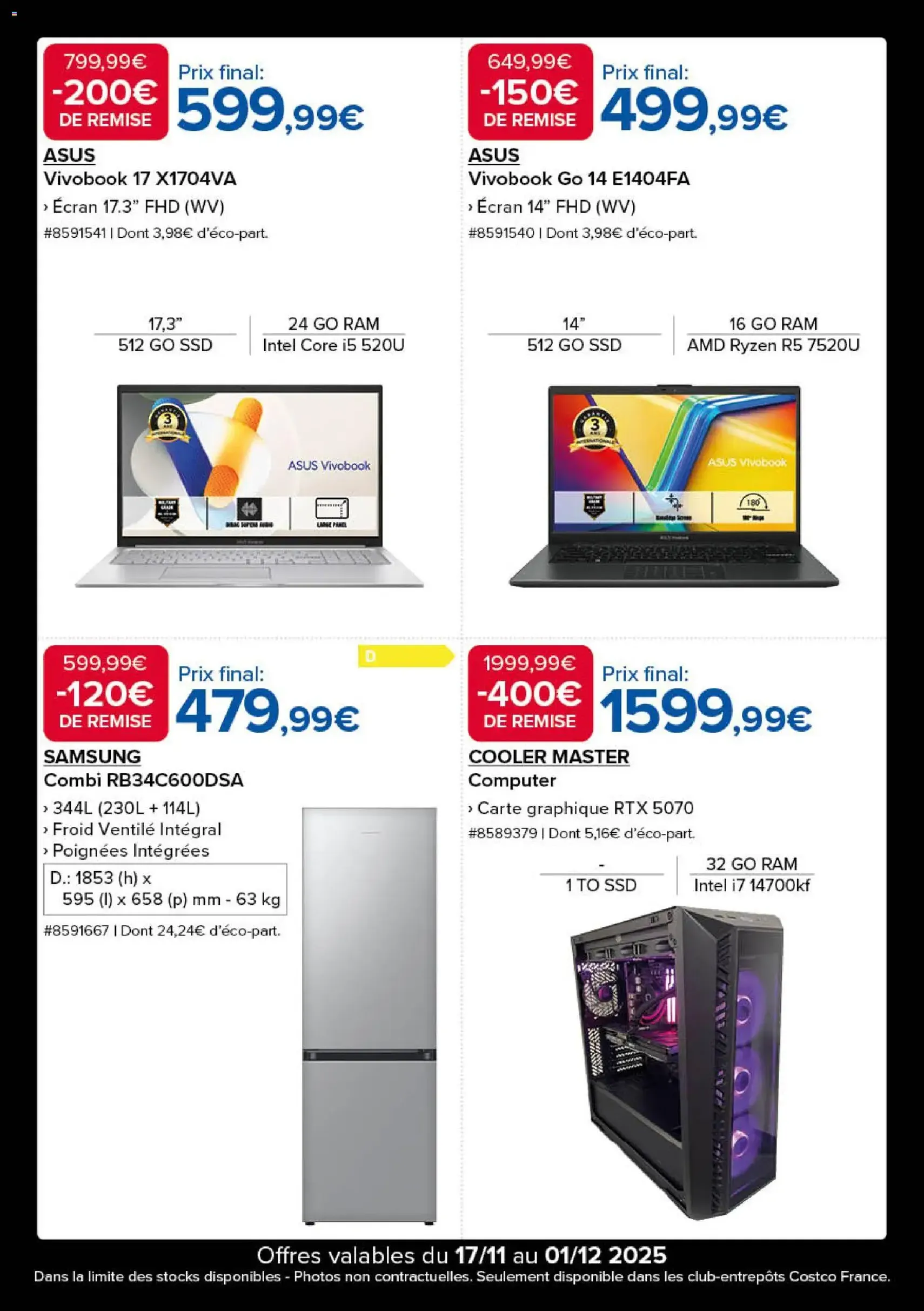 Costco Black Friday - brochure valable à partir du 17/11/2025, page 6 sur 22