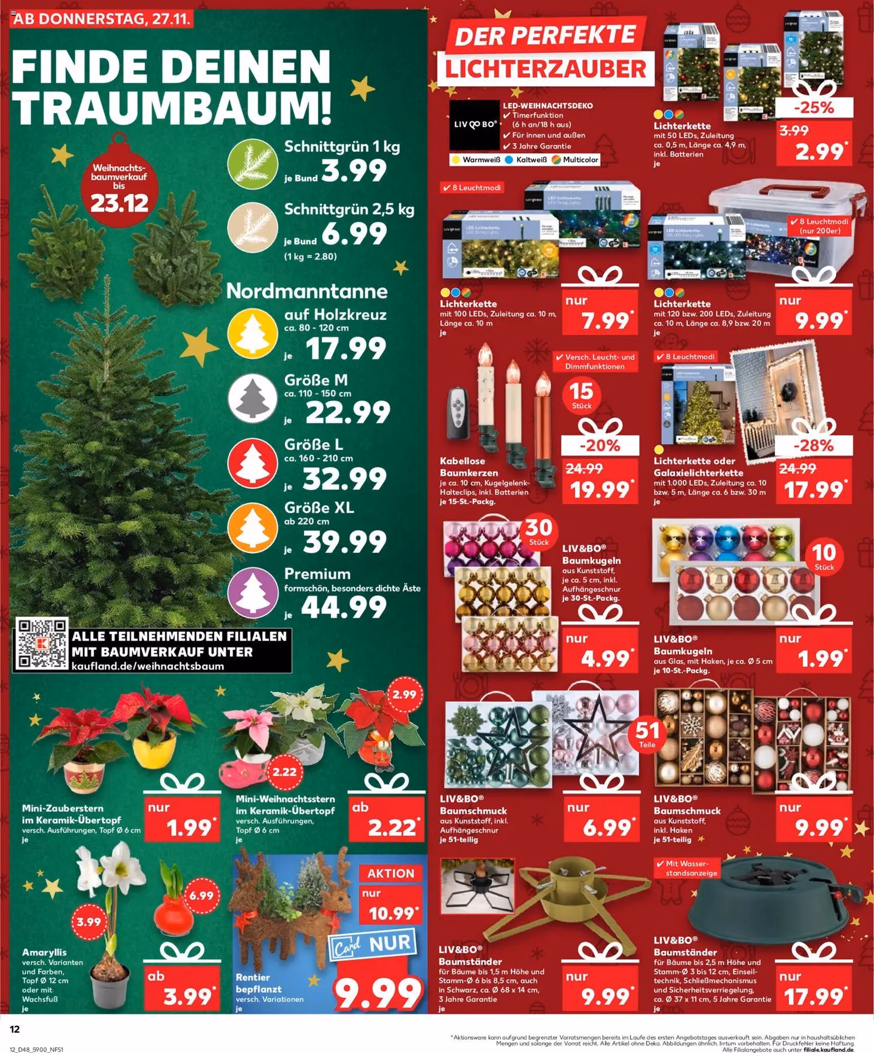 Kaufland Prospekt - Gültiger Prospekt ab 27.11.2025, Seite 12 von insgesamt 36