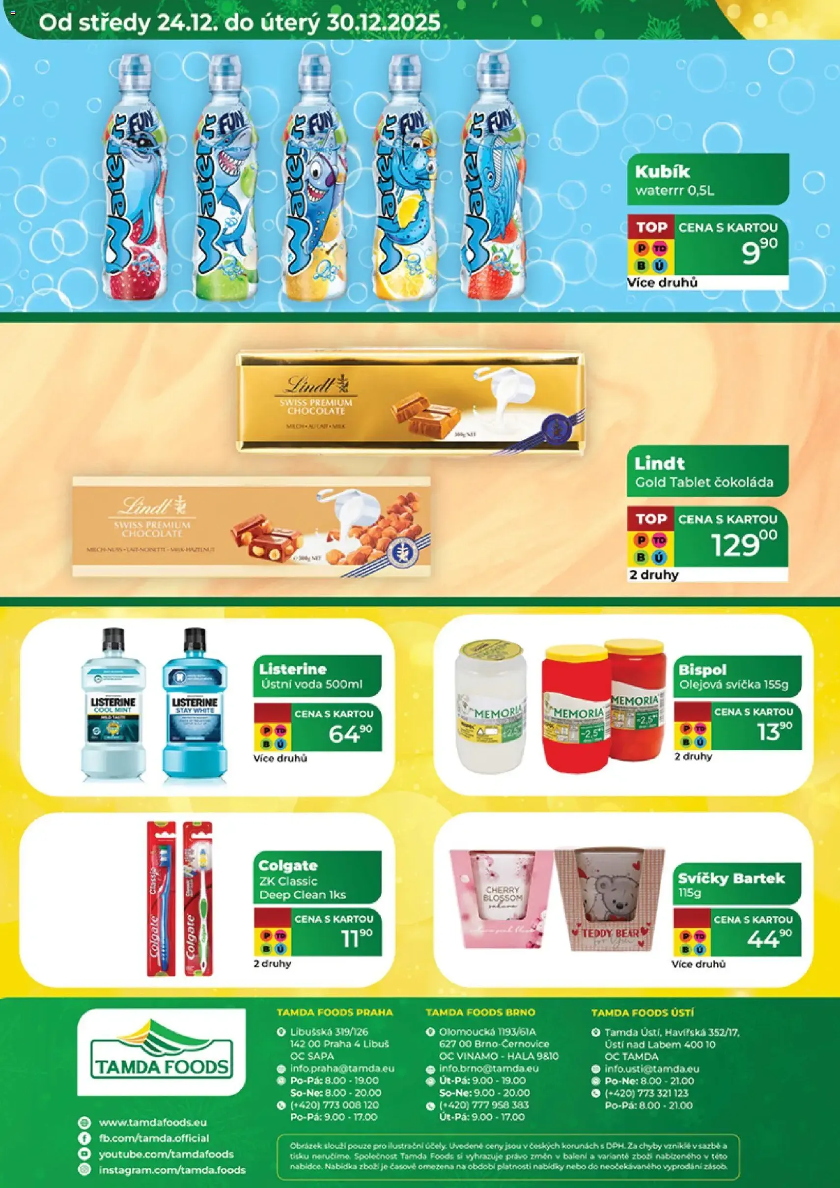 Tamda Foods leták - platný leták od 24.12.2025 strana 52 z 52