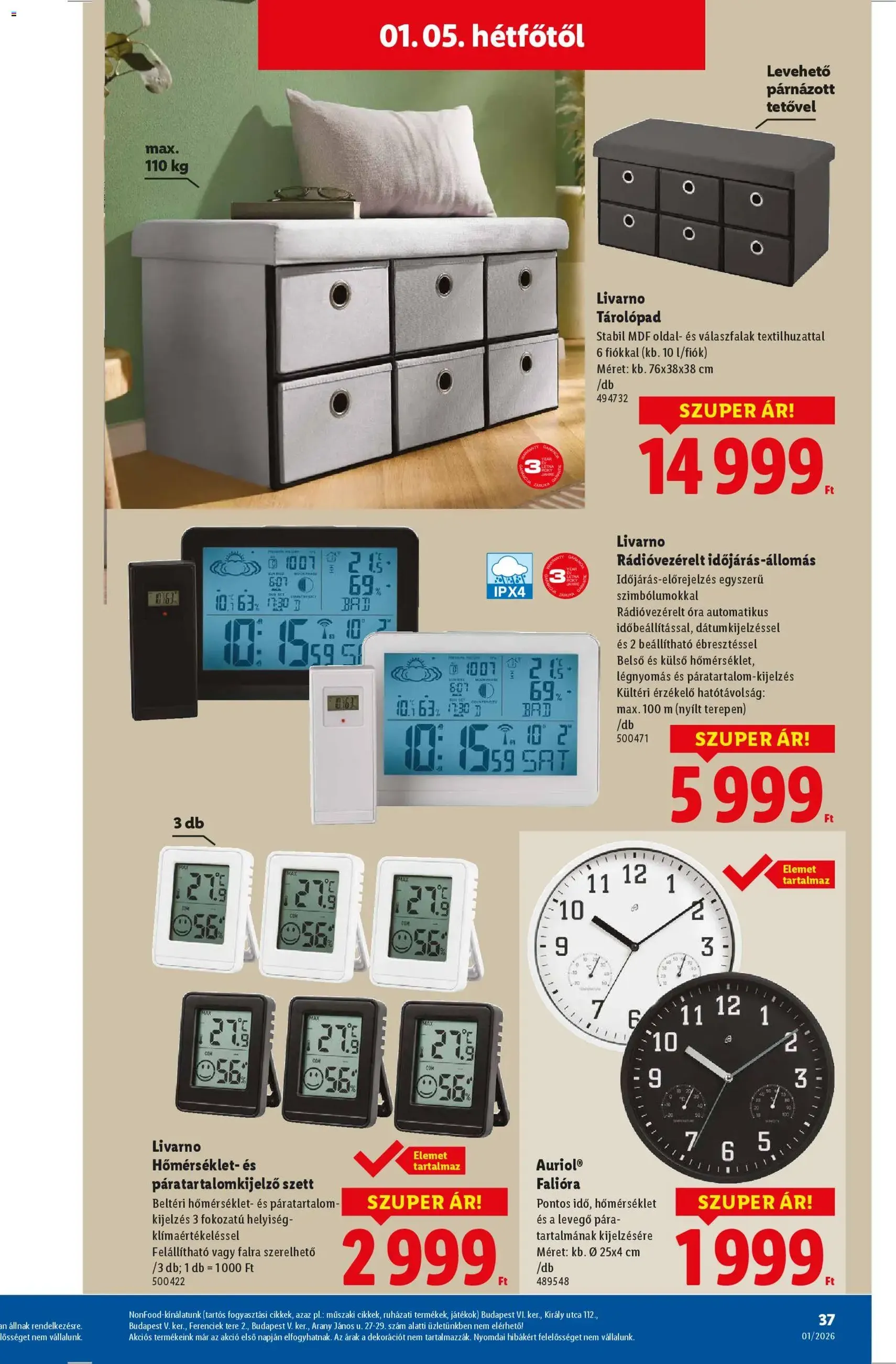 Lidl Akciós újság - 2026.01.02. érvényes szórólap 37 oldal 62 oldalból