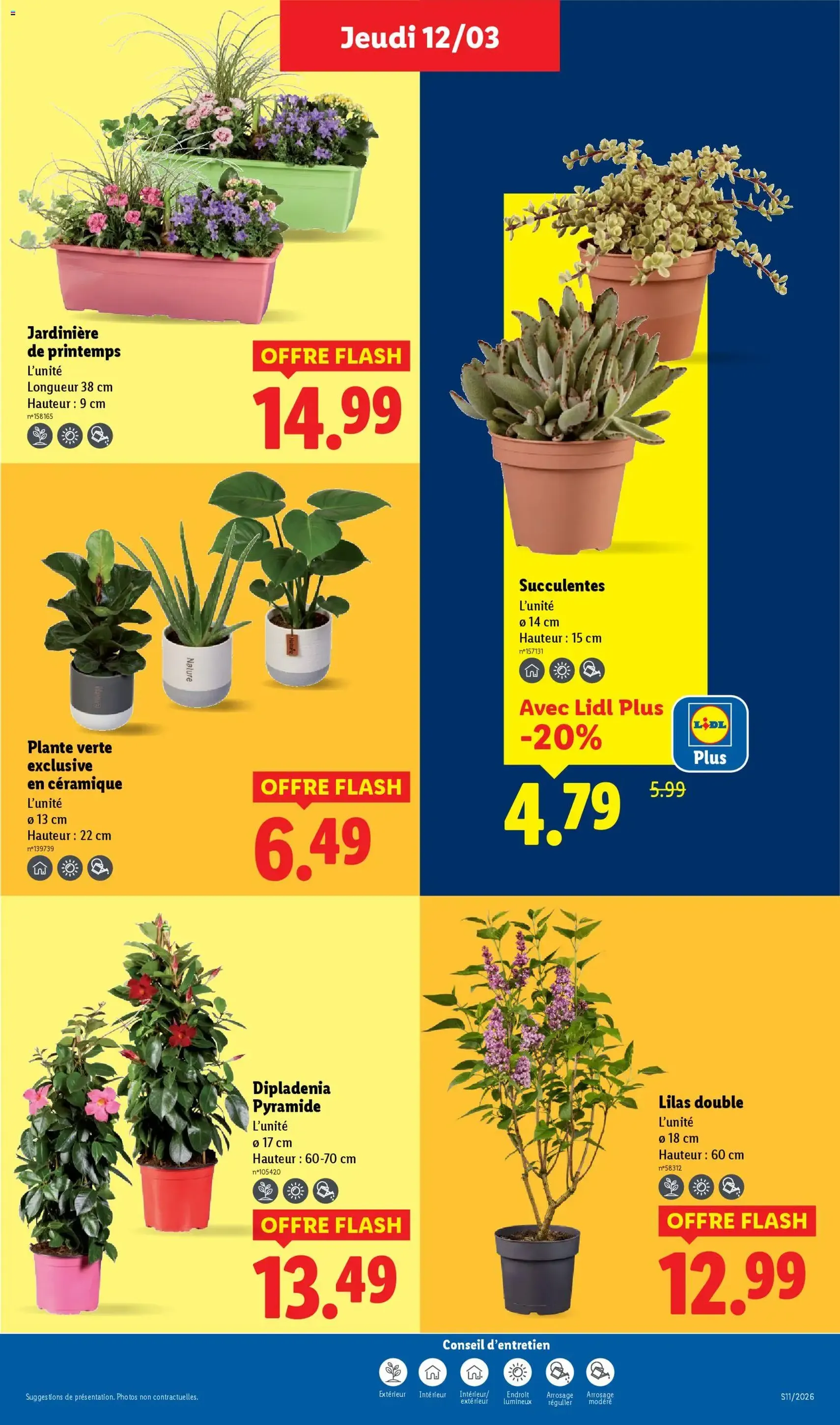LIDL catalogue semaine 11 - brochure valable à partir du 12/03/2026, page 27 sur 71