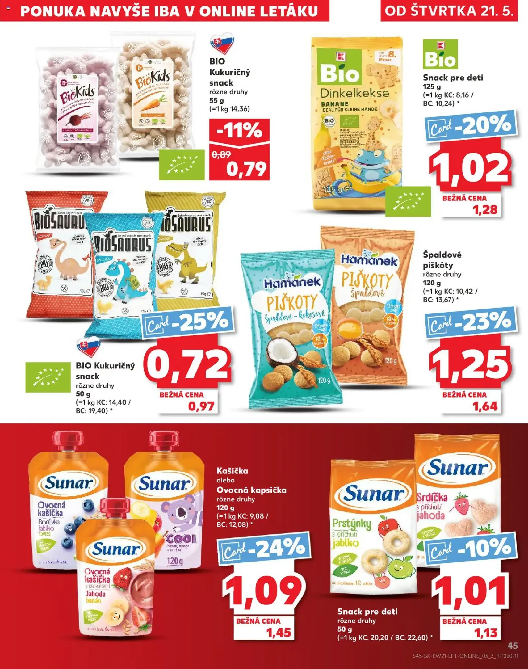 Kaufland leták - platný leták od 21.05.2026 strana 45 z 74