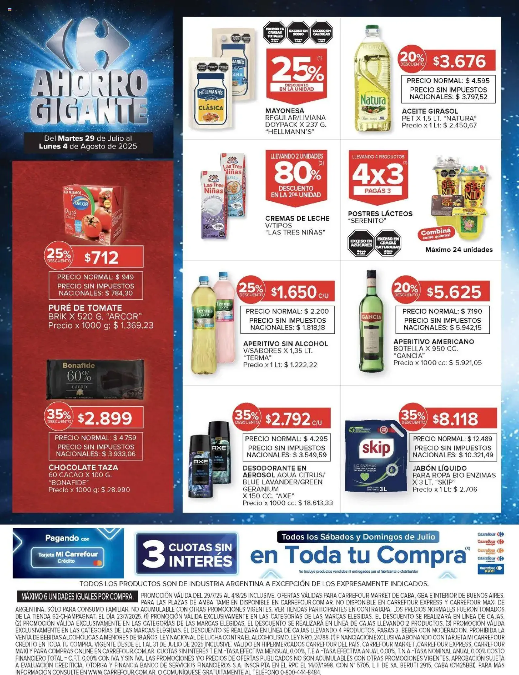 Carrefour Market catálogo - folleto válido desde 29/07/2025 página 11 de 18 Carrefour Market catálogo - folleto válido desde 29/07/2025 página 11 de 18
