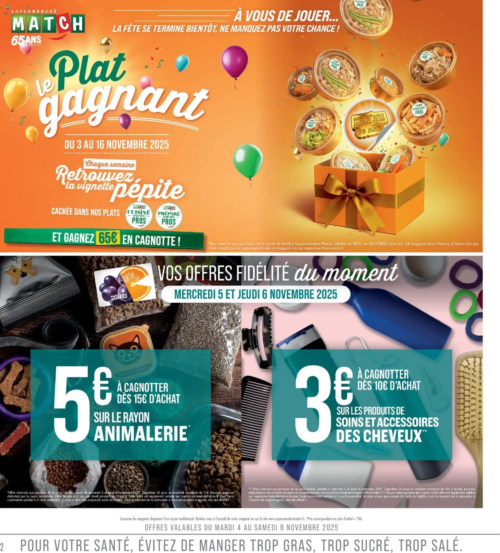 Match Supermarché catalogue - brochure valable à partir du 04/11/2025, page 2 sur 24