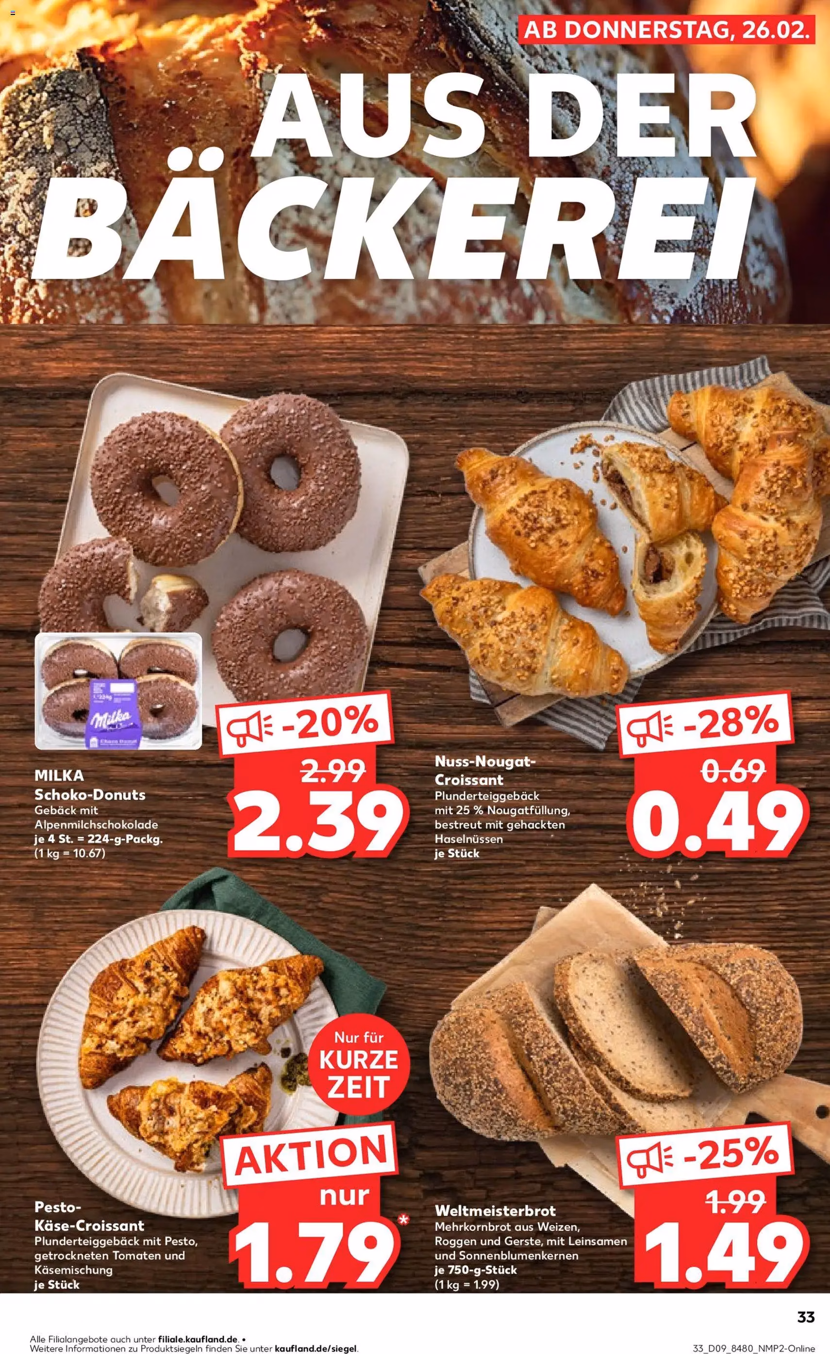 Kaufland Prospekt - Gültiger Prospekt ab 26.02.2026, Seite 33 von insgesamt 70