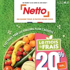 Netto catalogue - Prévisualisation du catalogue valable à partir du 16/06/2026
