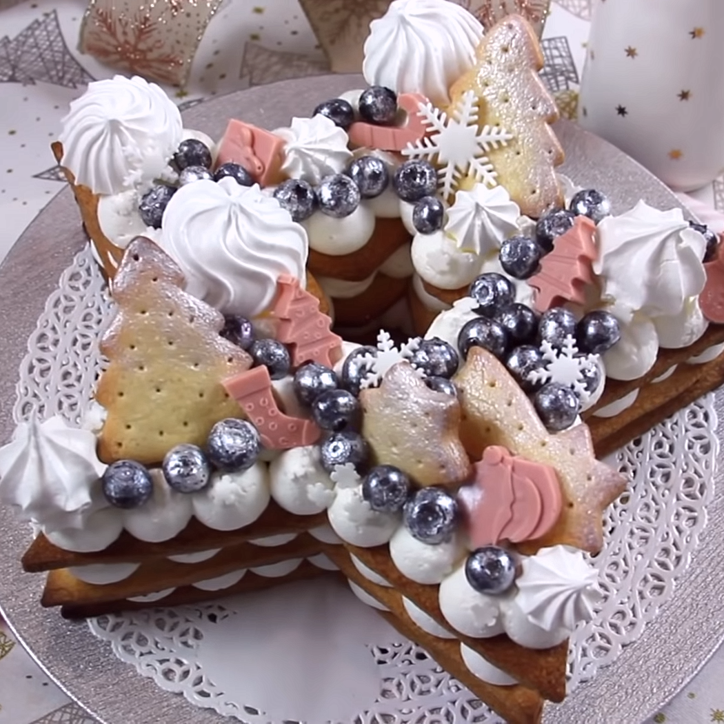 Cream tart di Natale