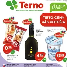 Terno leták - náhľad letáku platný od 28.08.2025