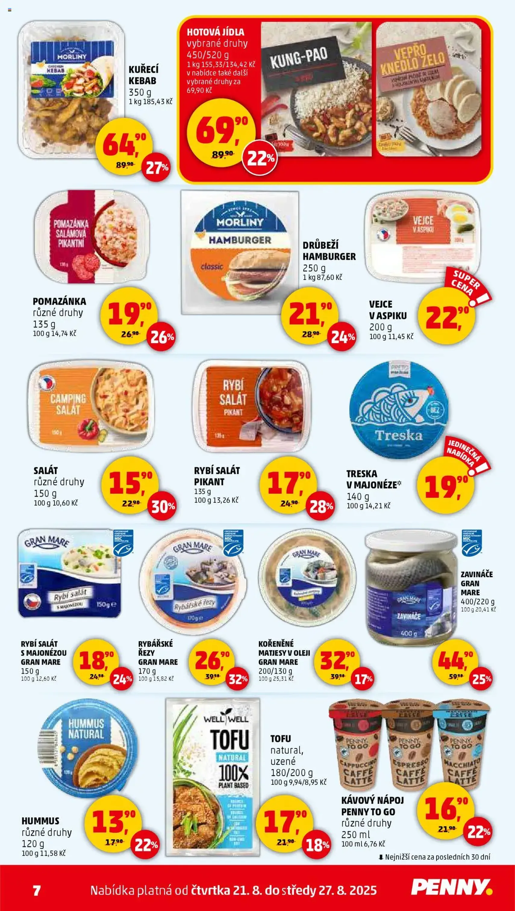 Penny Market leták - Čtvrtečník - platný leták od 21.08.2025 strana 7 z 32