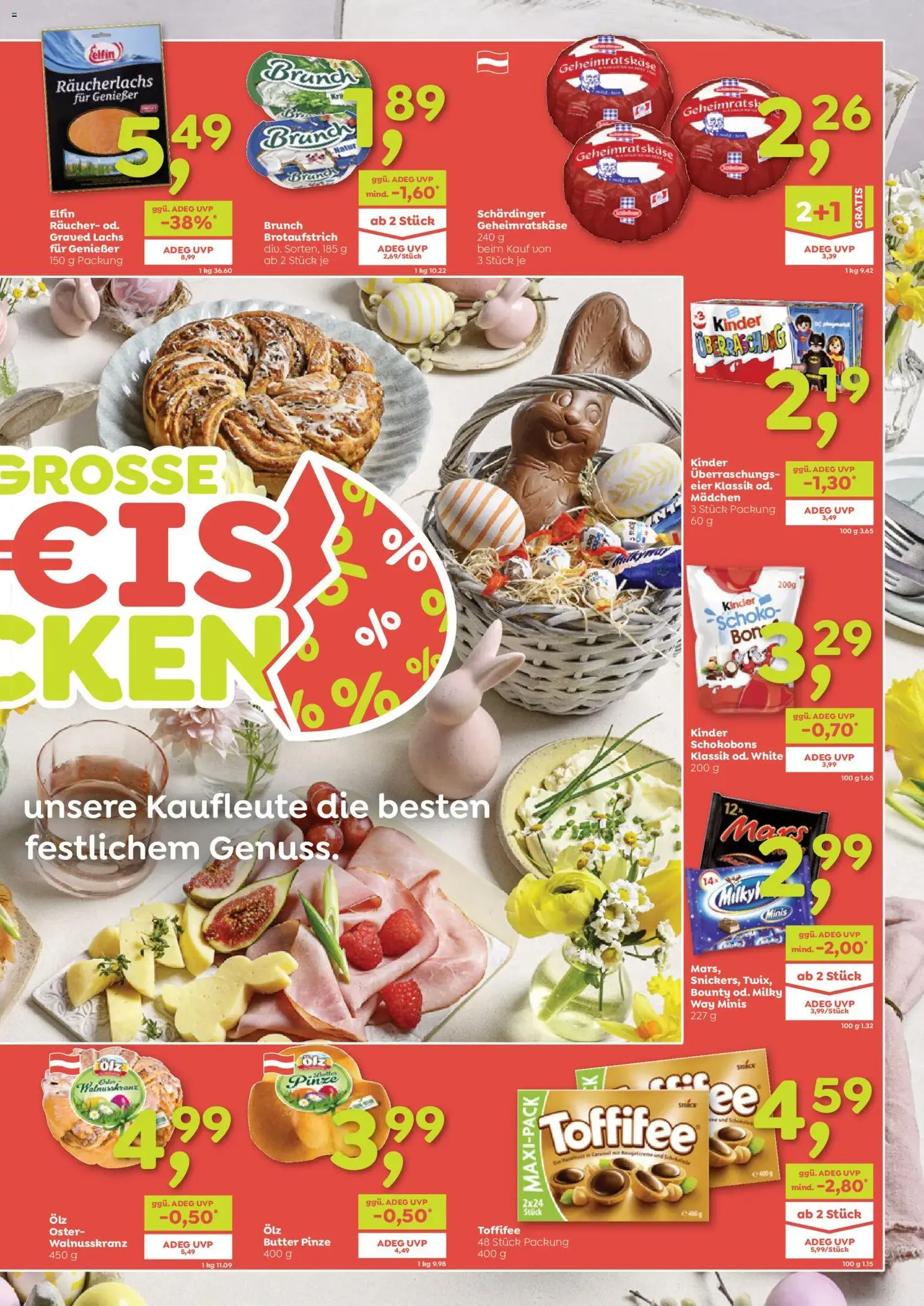 ADEG Flugblatt - Gültiger Prospekt ab 26.03.2026, Seite 3 von insgesamt 12