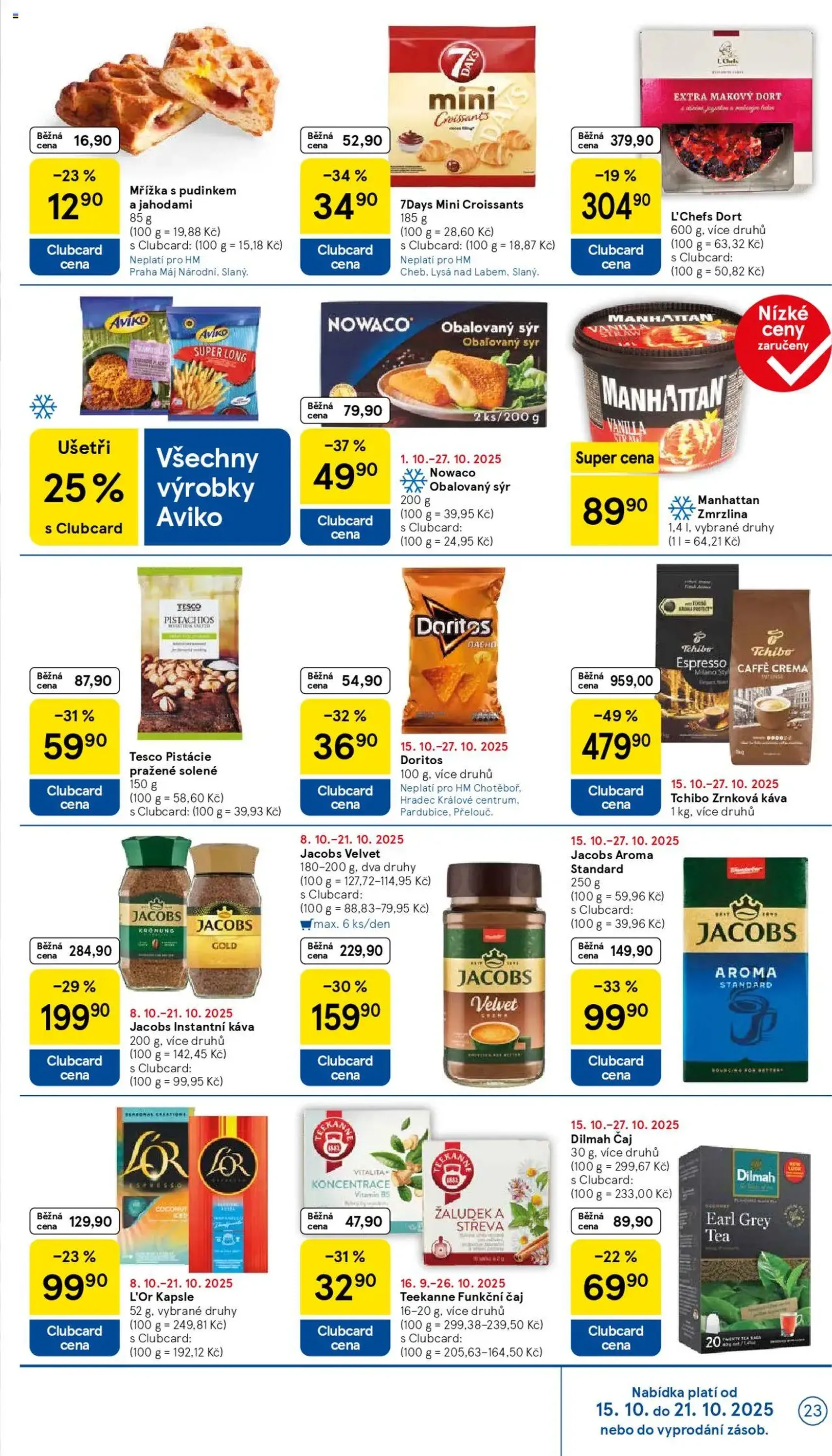 Tesco leták - Hypermarket - platný leták od 15.10.2025 strana 23 z 32 Tesco leták - Hypermarket - platný leták od 15.10.2025 strana 23 z 32