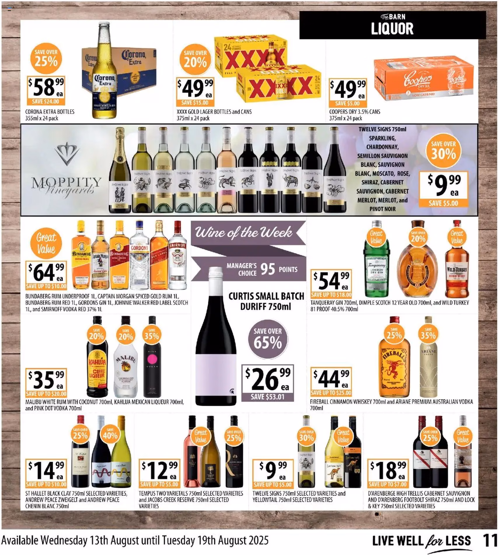Supabarn Catalogue - valid flyer from 13/08/2025, page 11 of 12 Supabarn Catalogue - valid flyer from 13/08/2025, page 11 of 12