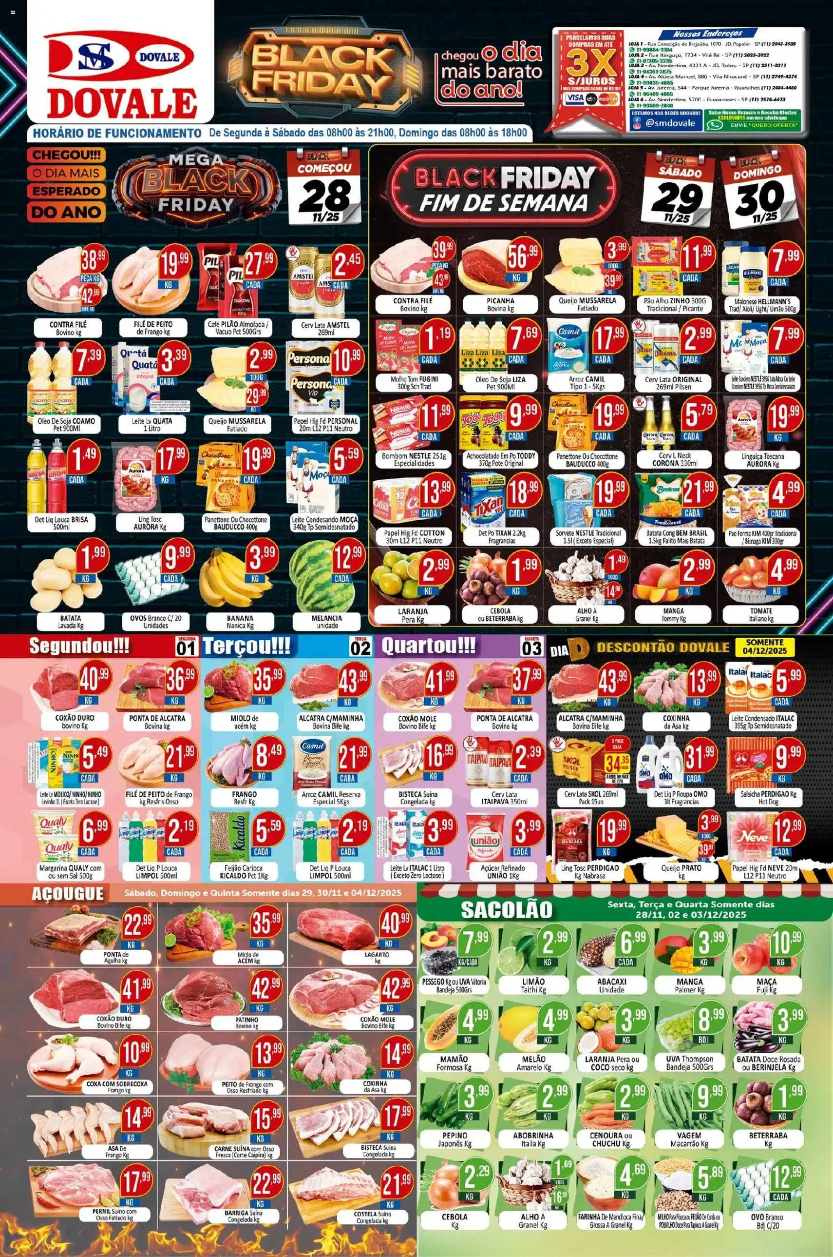Dovale Black Friday - folheto válido a partir de 28/11/2025 página 1 de 2